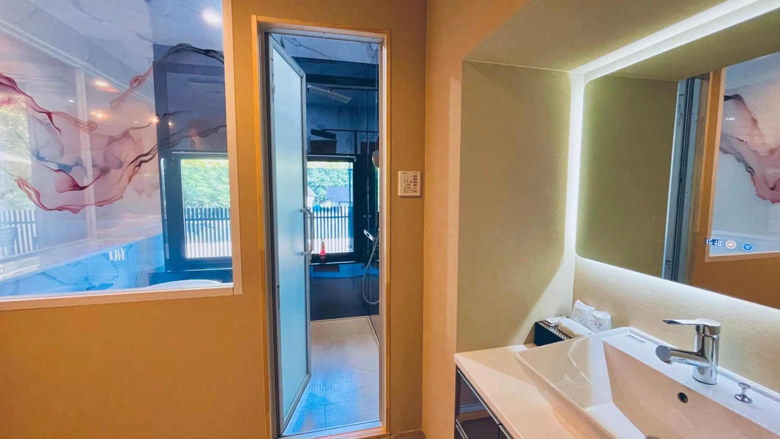 Shower in Kurobe Sunvalley Hotel