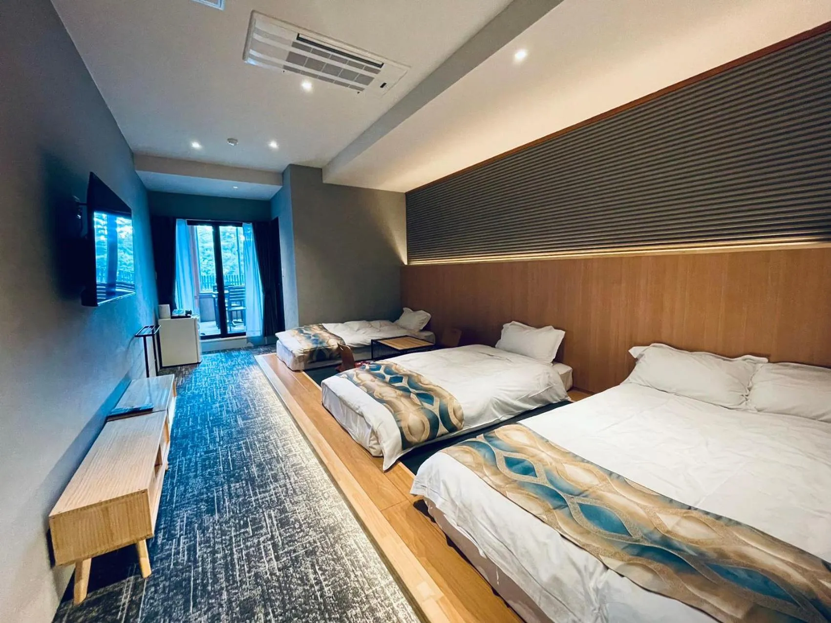 Photo of the whole room, Bed in Kurobe Sunvalley Hotel