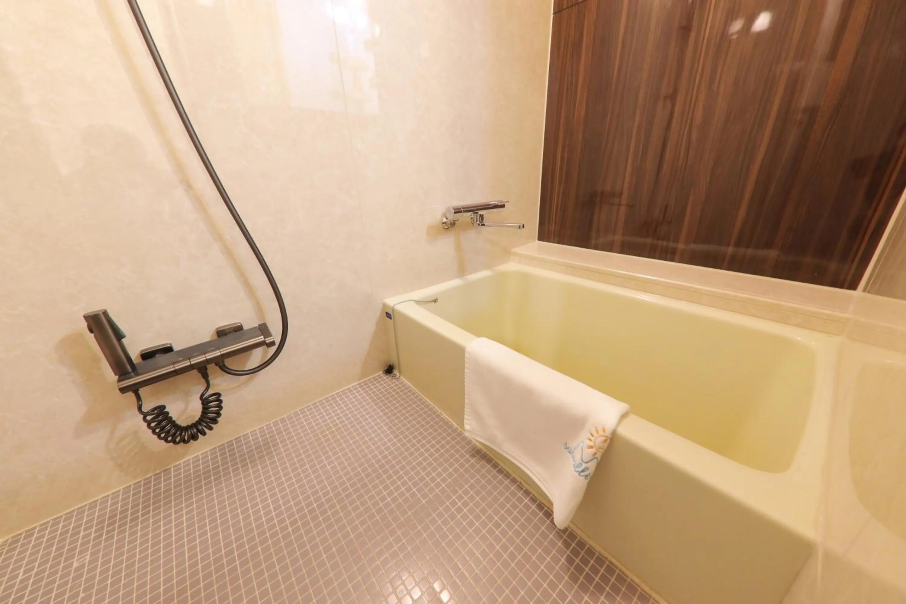 Shower in Kurobe Sunvalley Hotel