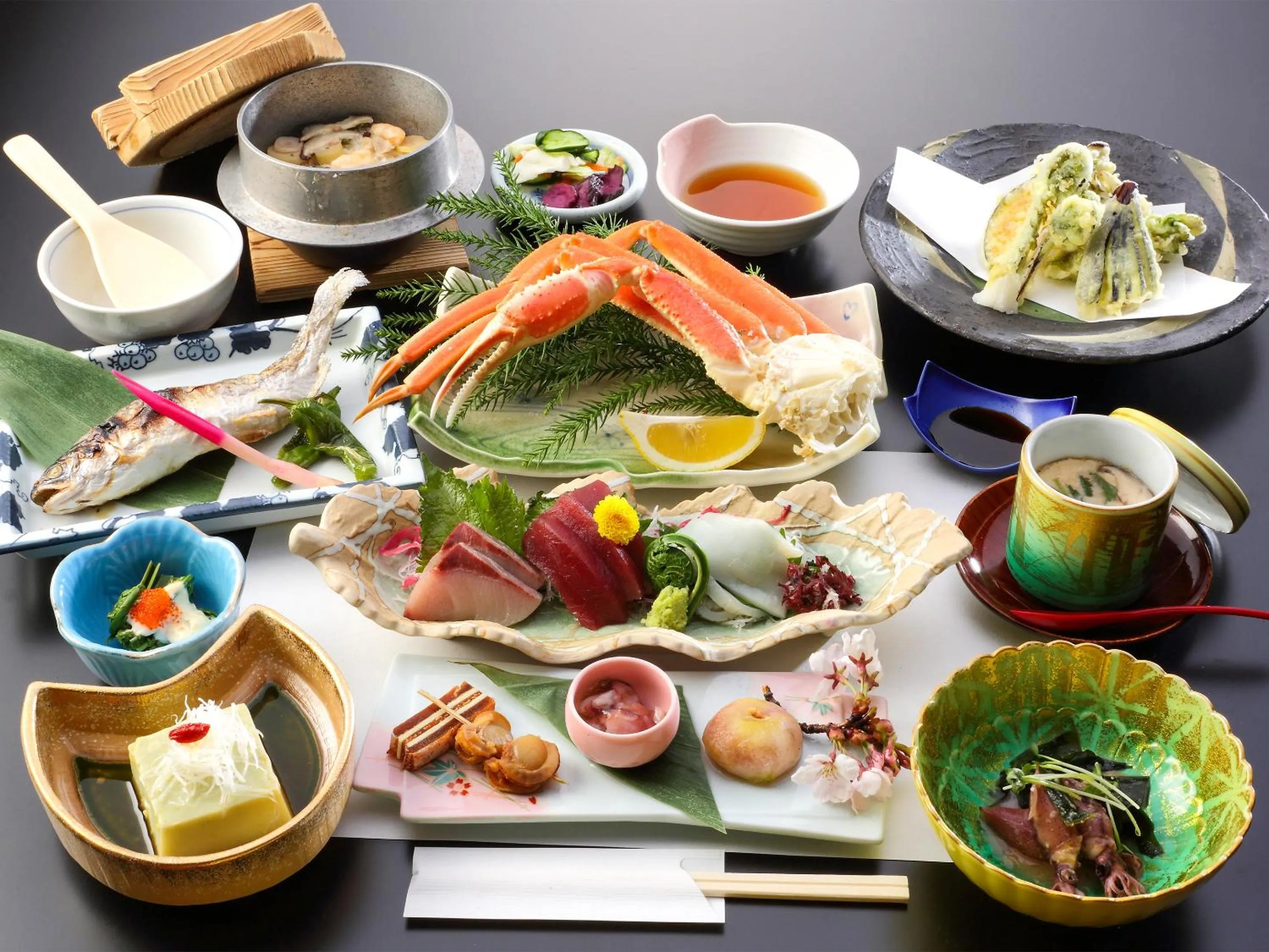 Dinner in Kurobe Sunvalley Hotel