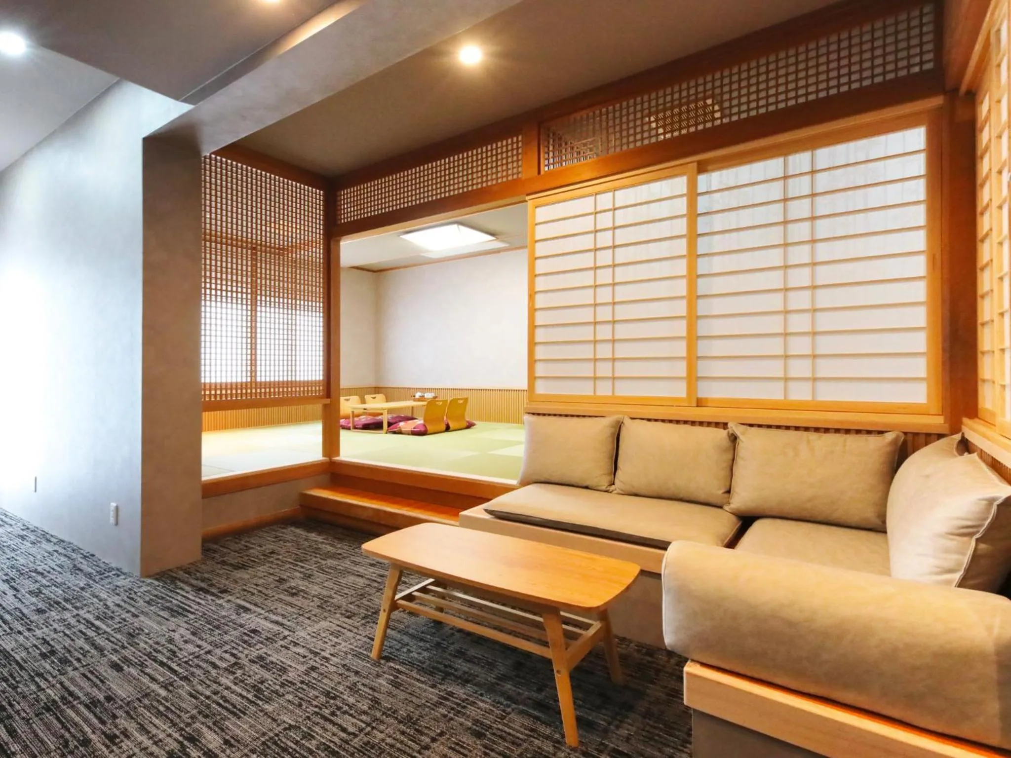 Living room in Kurobe Sunvalley Hotel