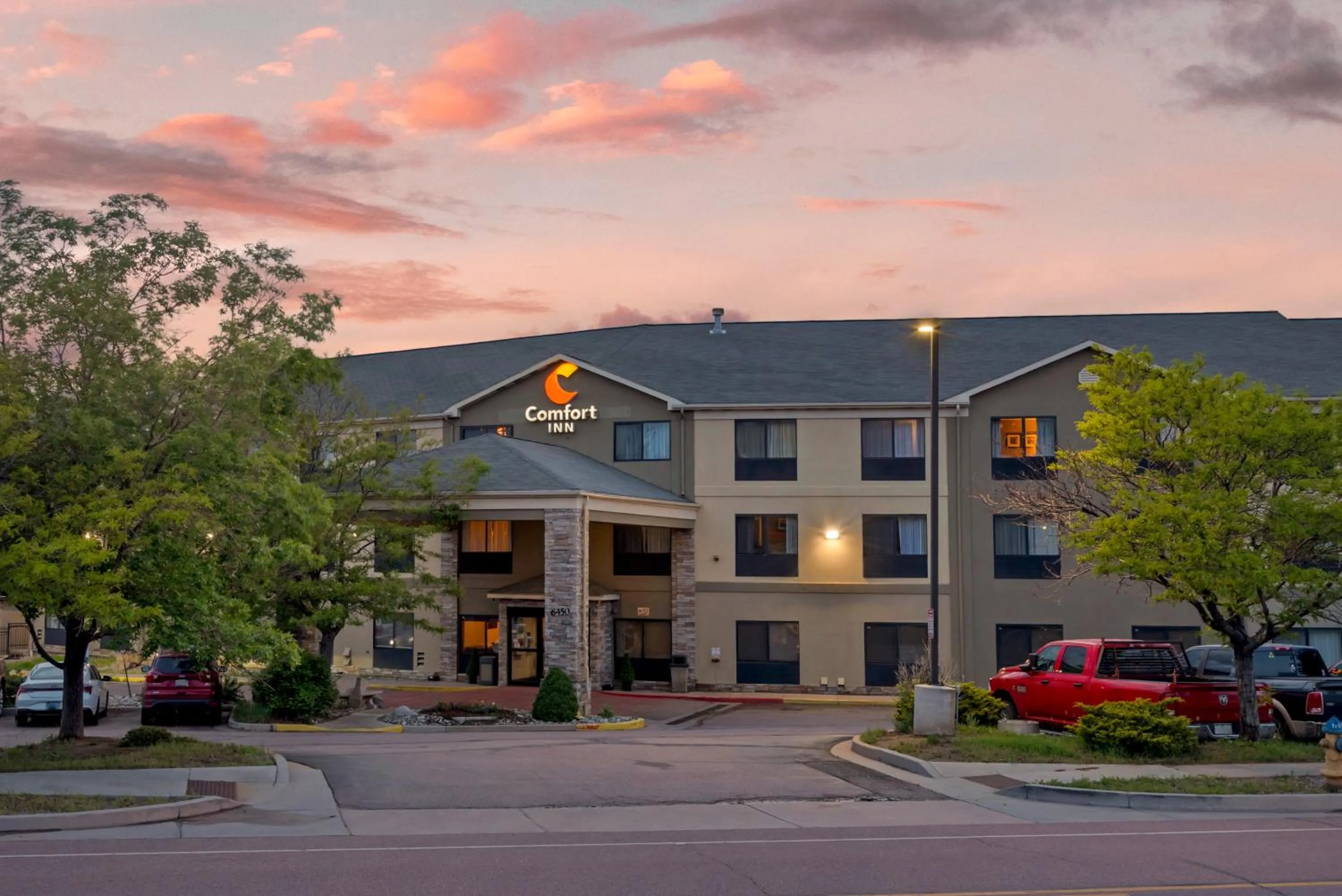 Property building in Comfort Inn North - Air Force Academy Area