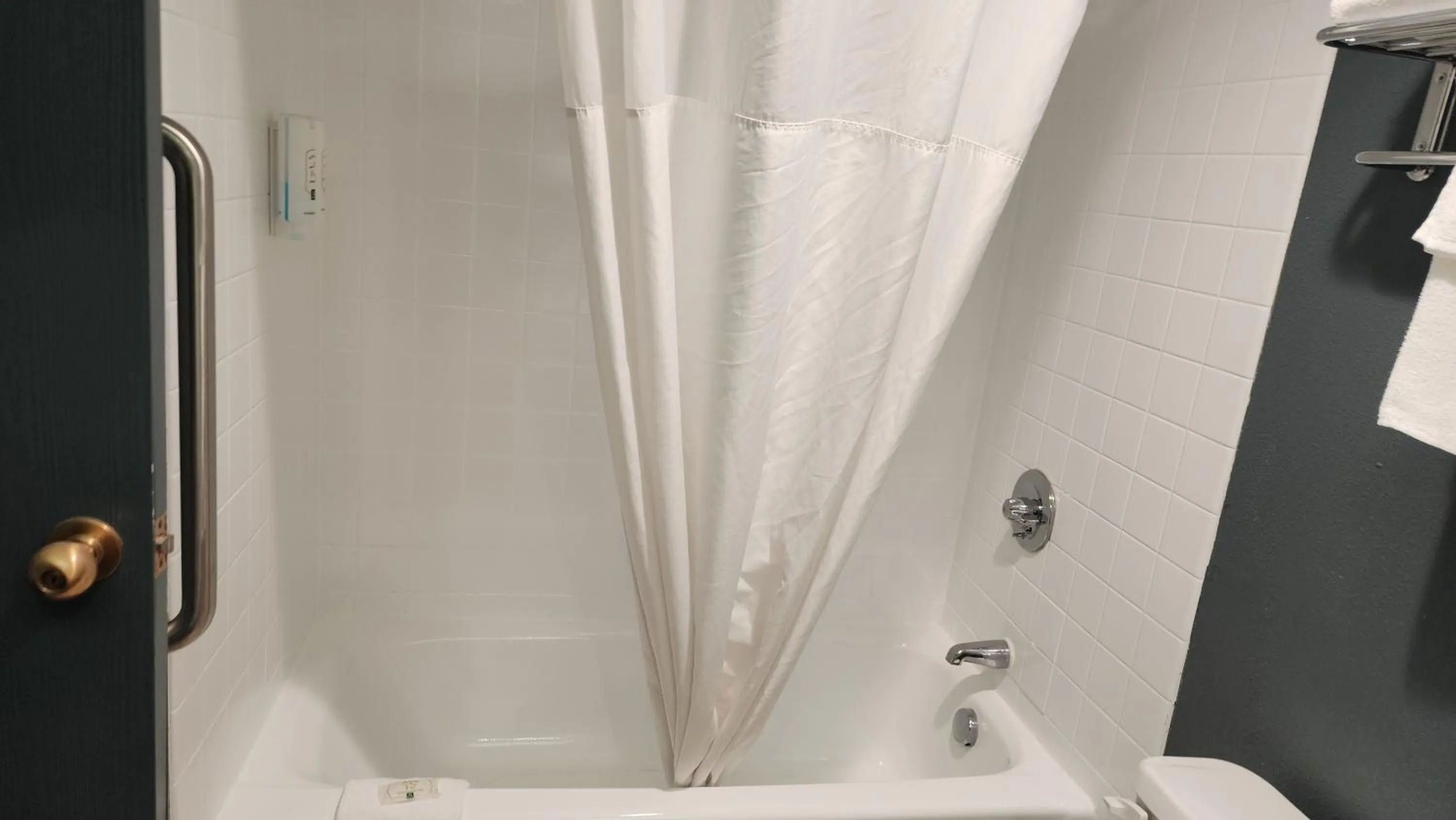 Shower in Quality Inn & Suites Garden Of The Gods