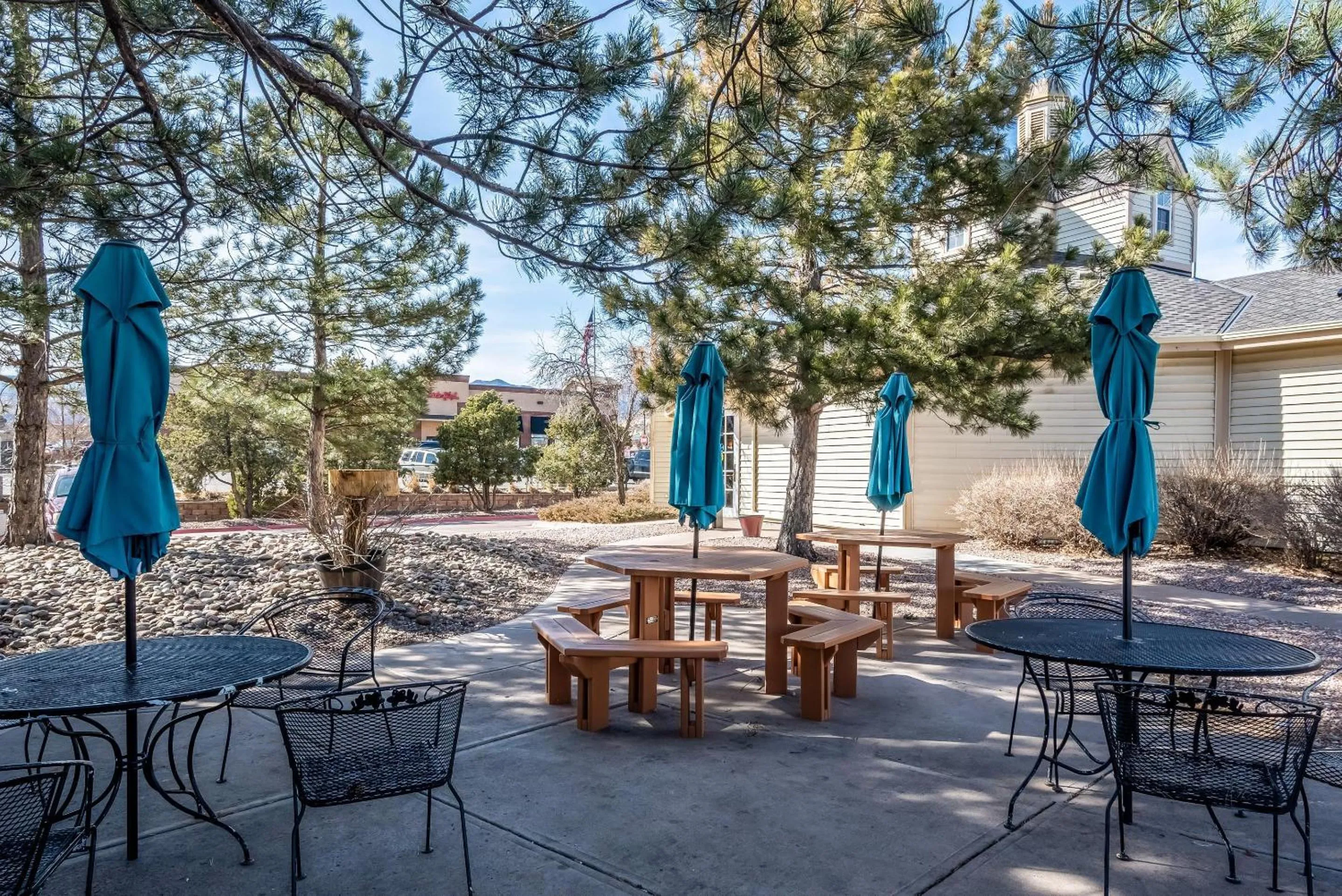 Swimming pool in Quality Inn & Suites Garden Of The Gods