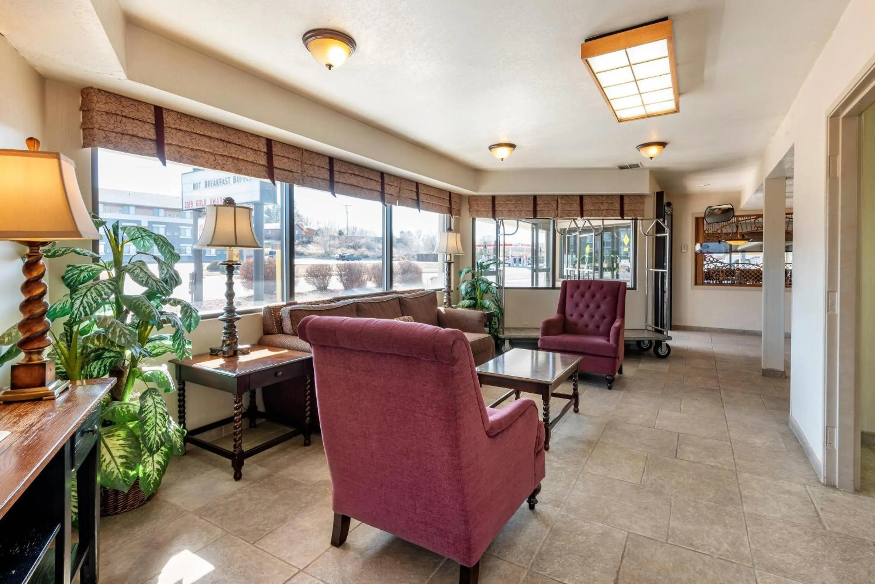 Lobby or reception in Quality Inn Grand Junction near University