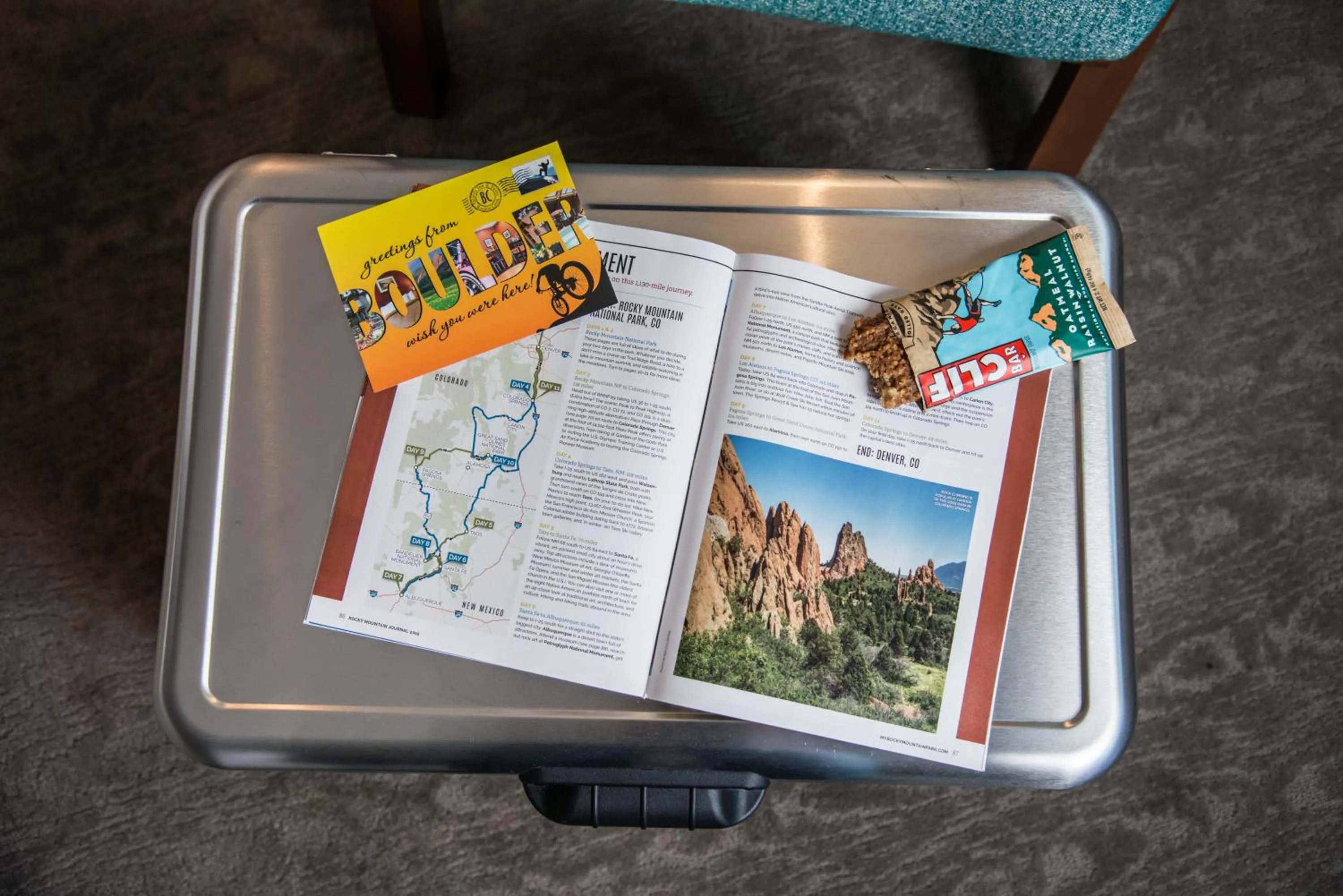 Decorative detail in Basecamp Boulder