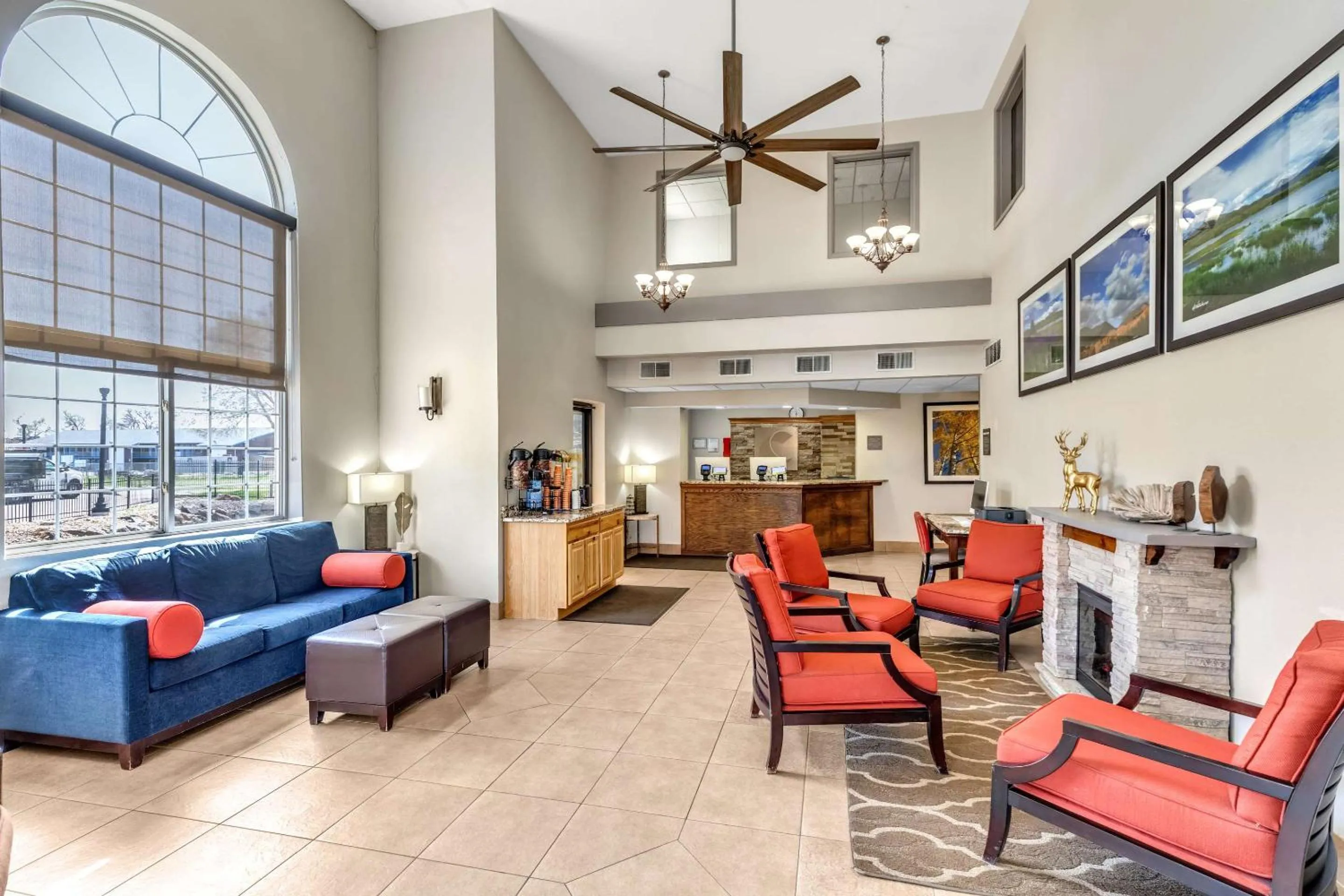 Lobby or reception in Comfort Inn Denver West Arvada Station