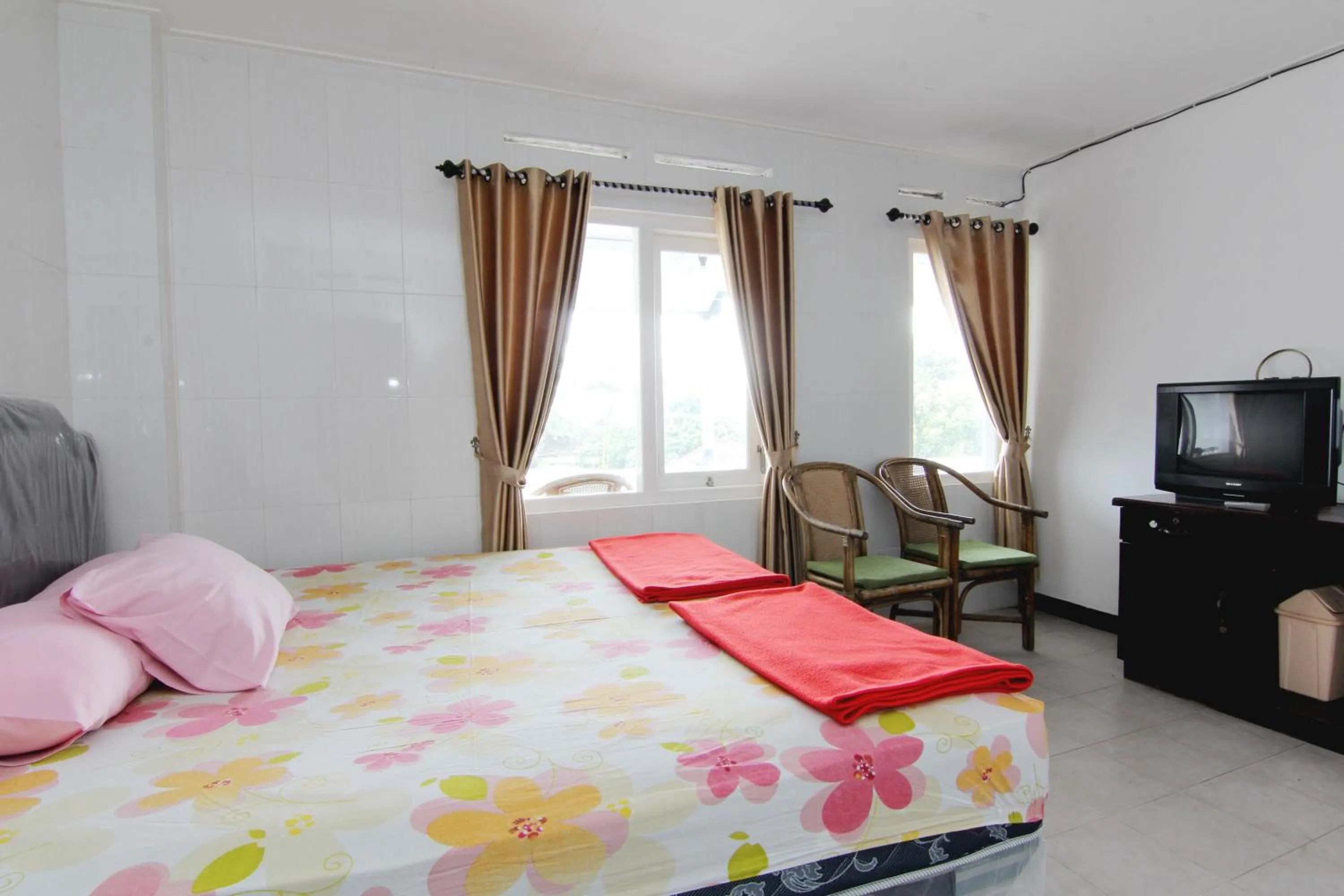 Bed in Hotel Wijaya 1 Kaliurang