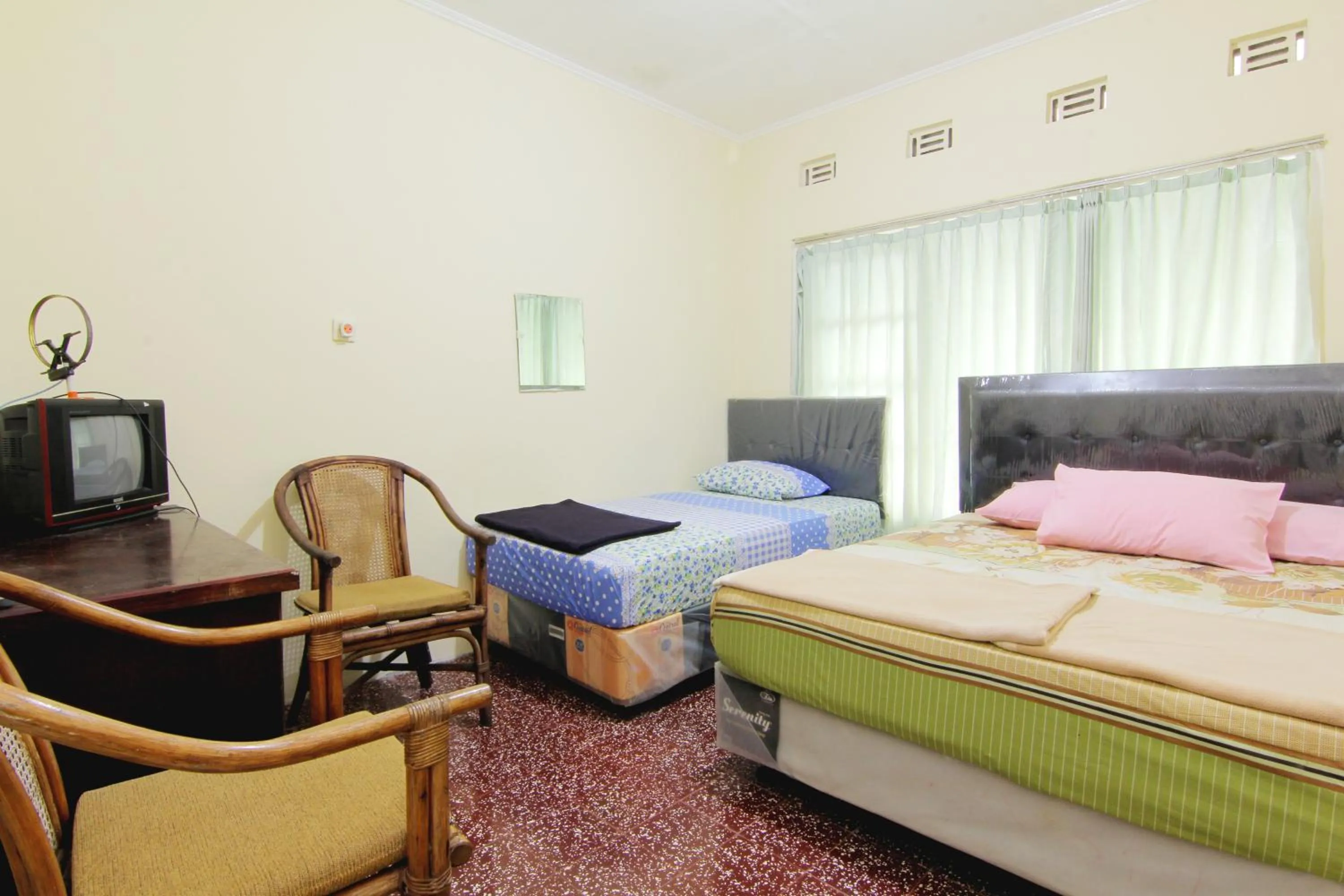 Bed in Hotel Wijaya 1 Kaliurang