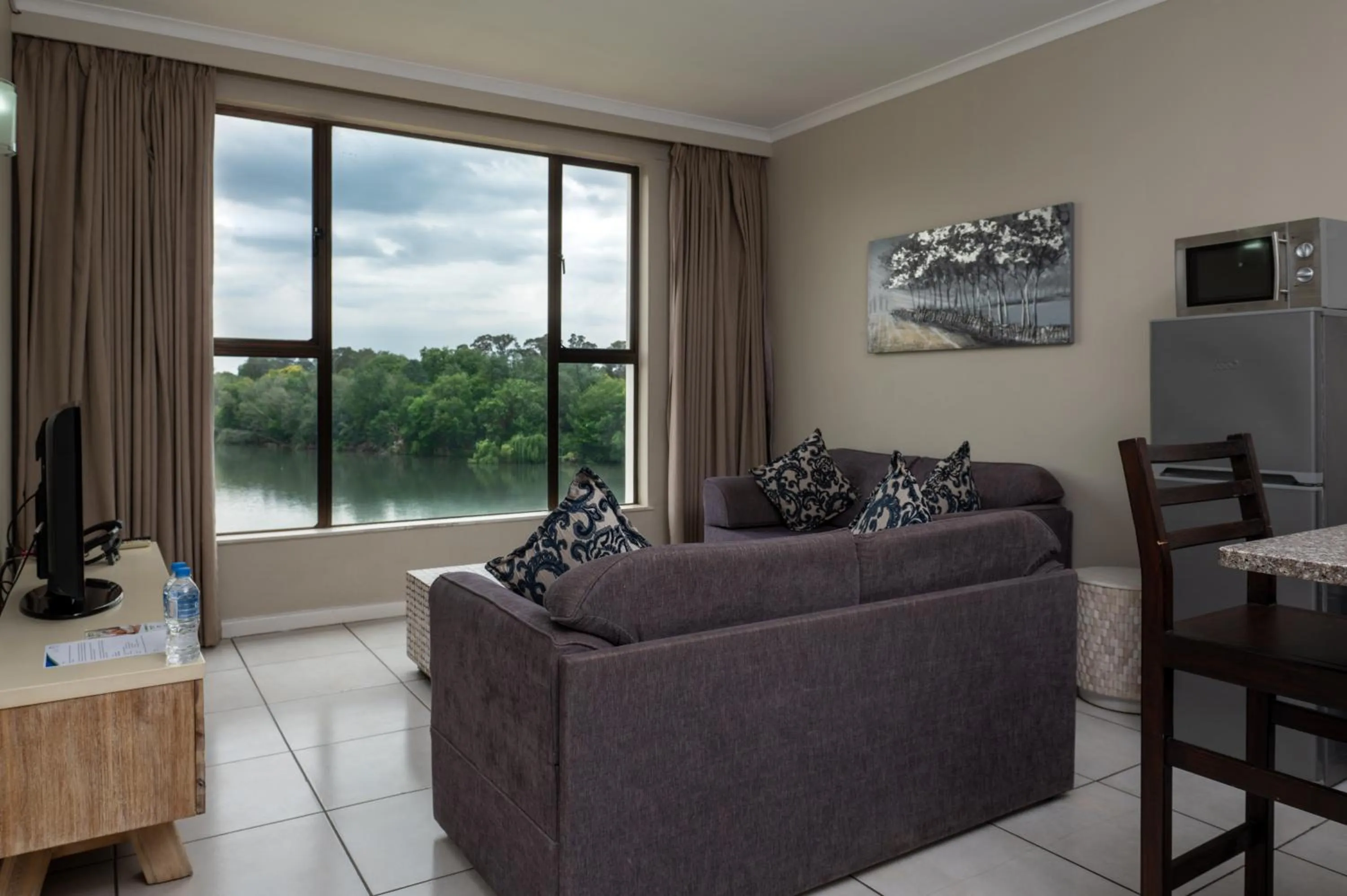 Seating area in Riviera on Vaal Resort