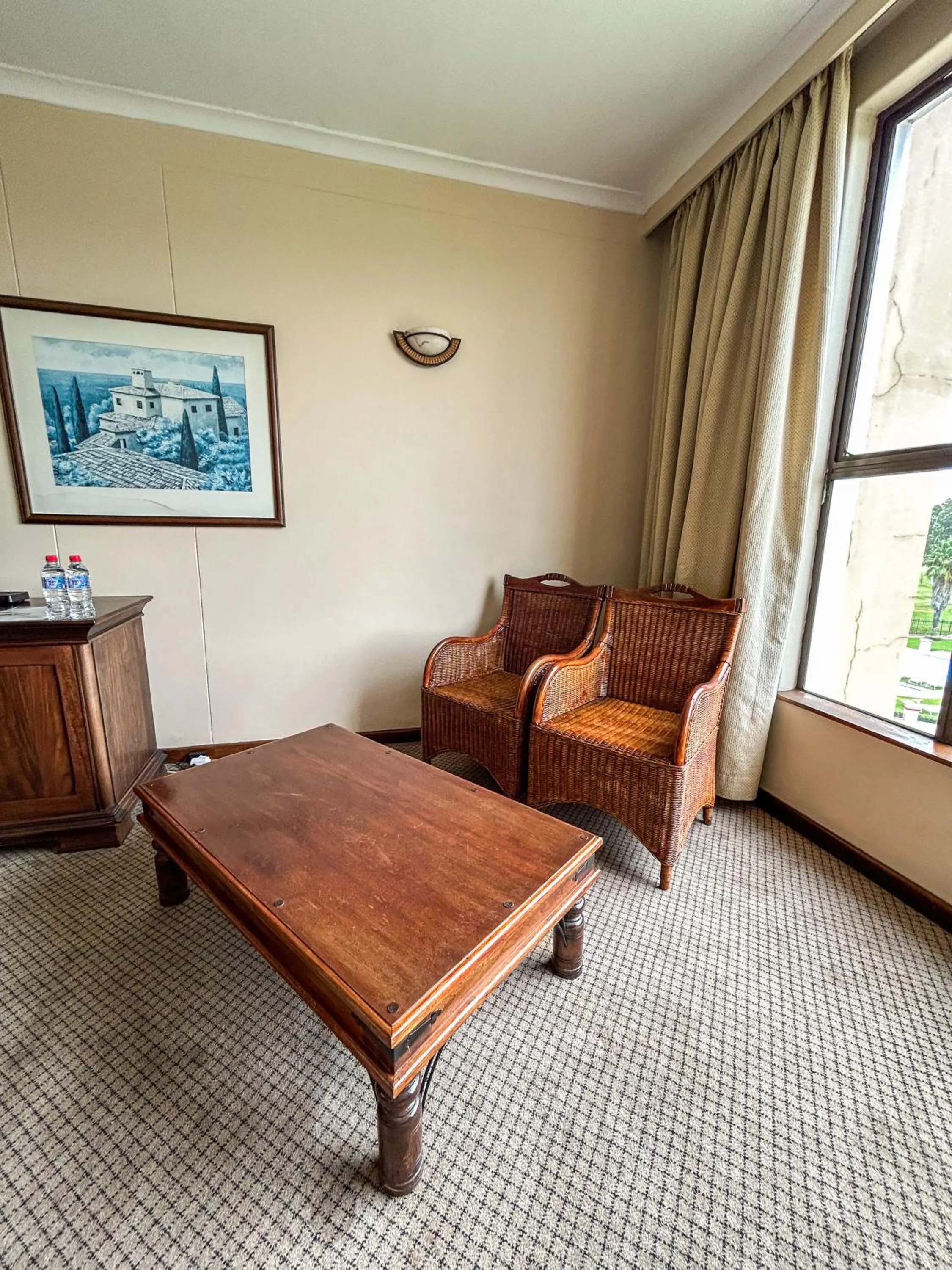 Seating area in Riviera on Vaal Resort