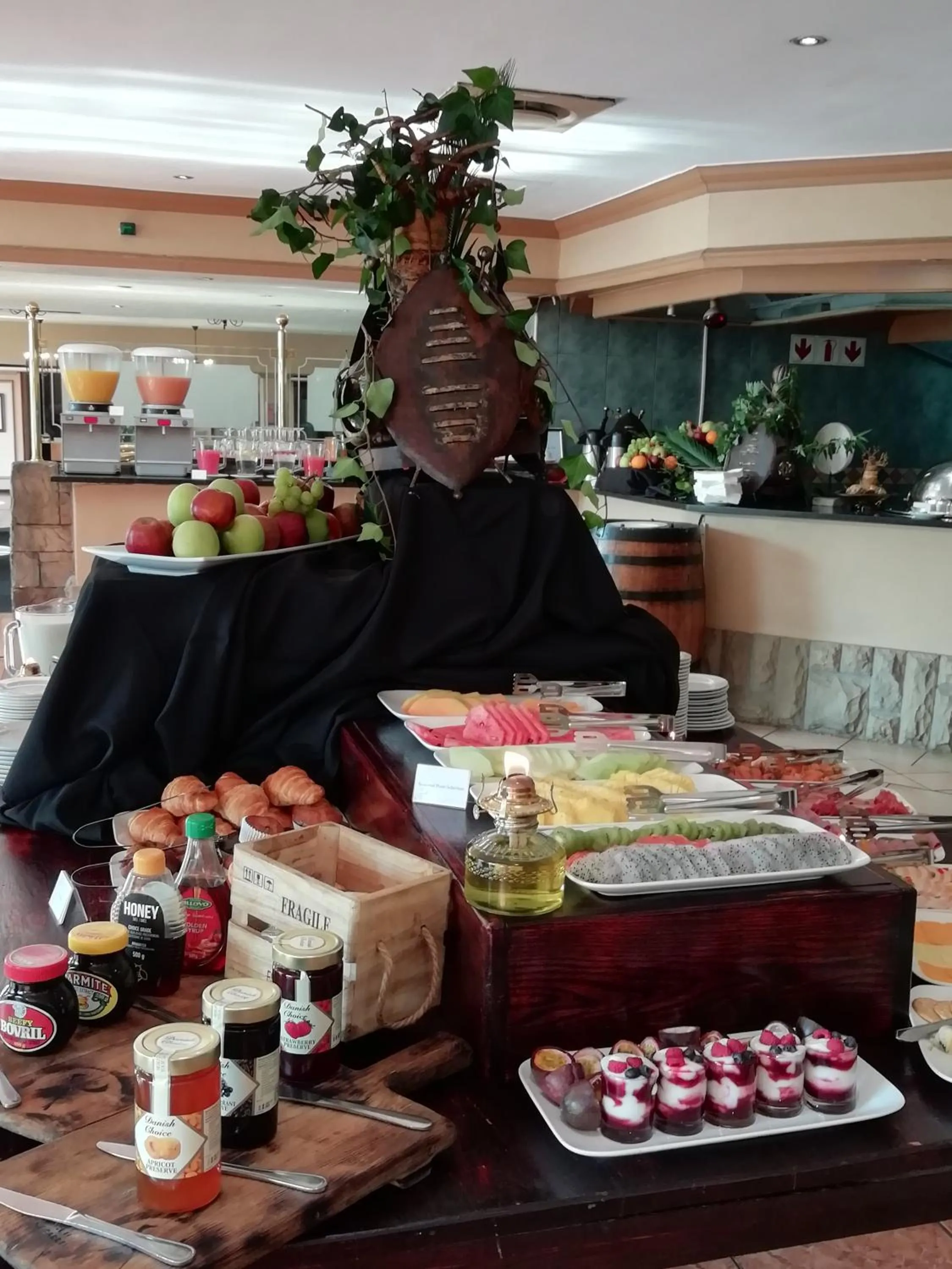 Food and drinks in Riviera on Vaal Resort