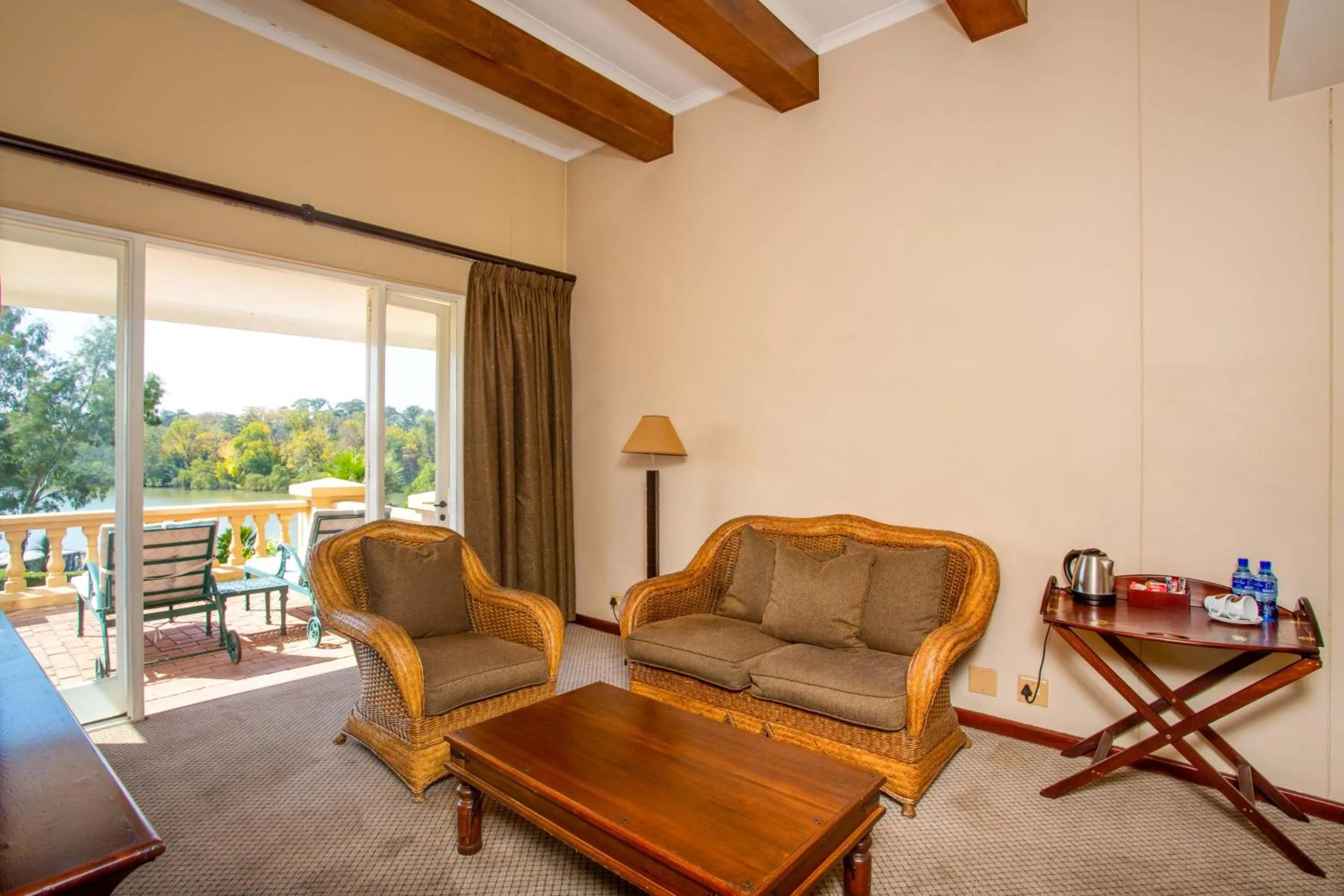 Living room in Riviera on Vaal Resort