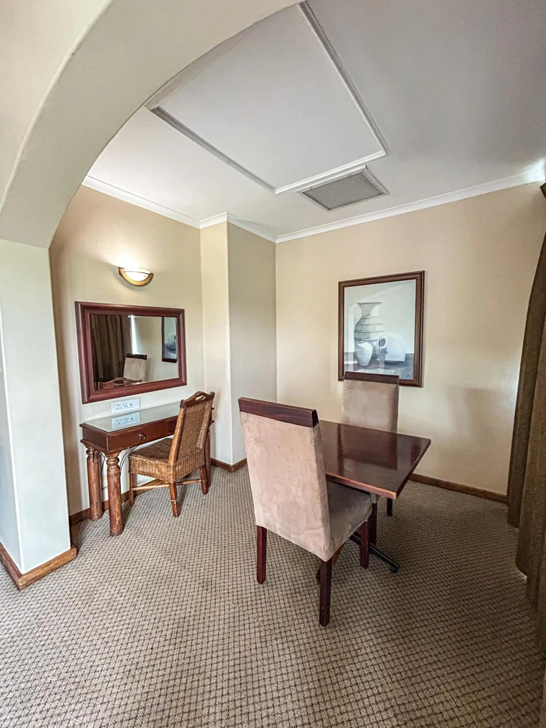 Seating area in Riviera on Vaal Resort