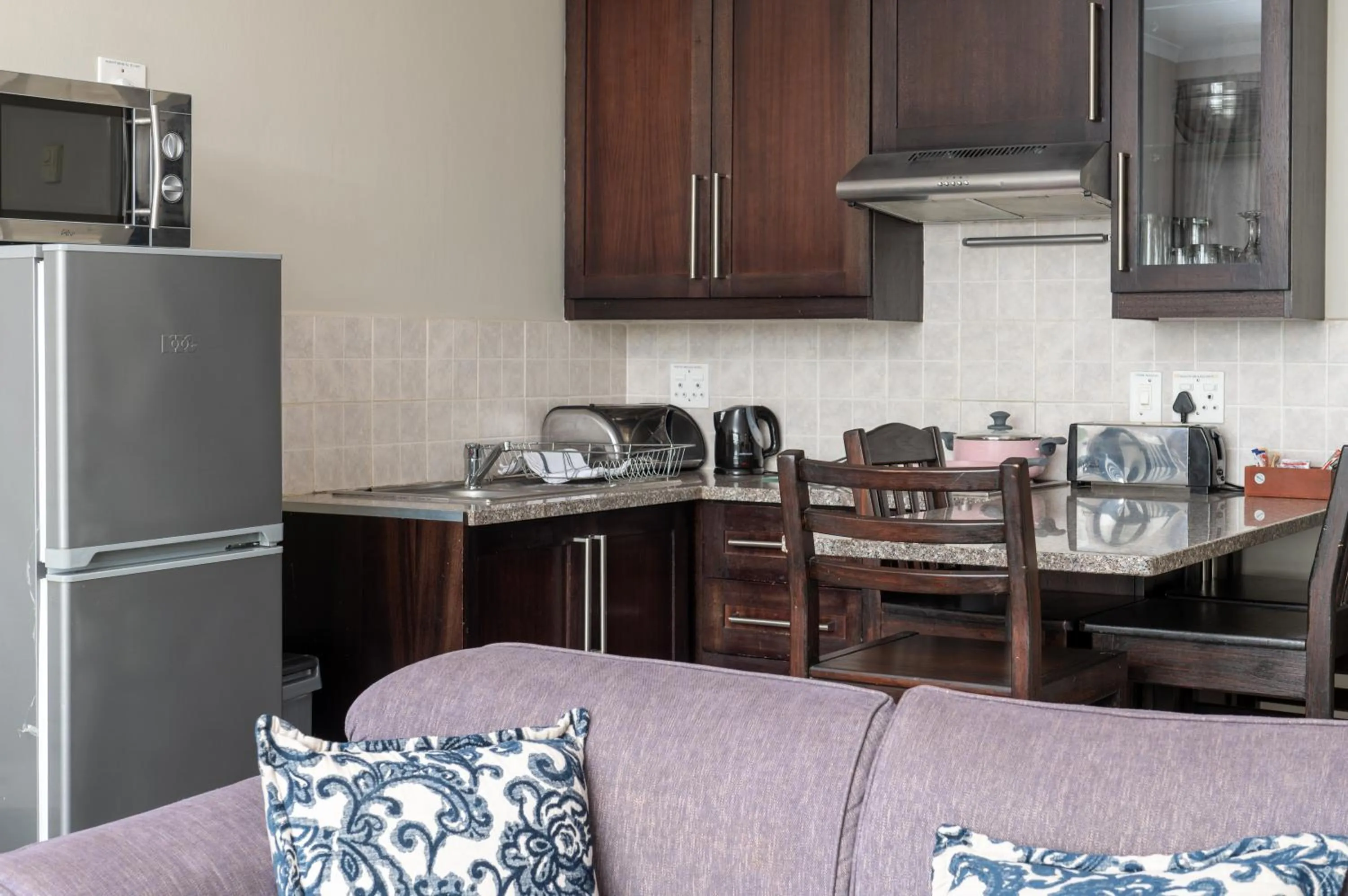 Kitchen or kitchenette in Riviera on Vaal Resort