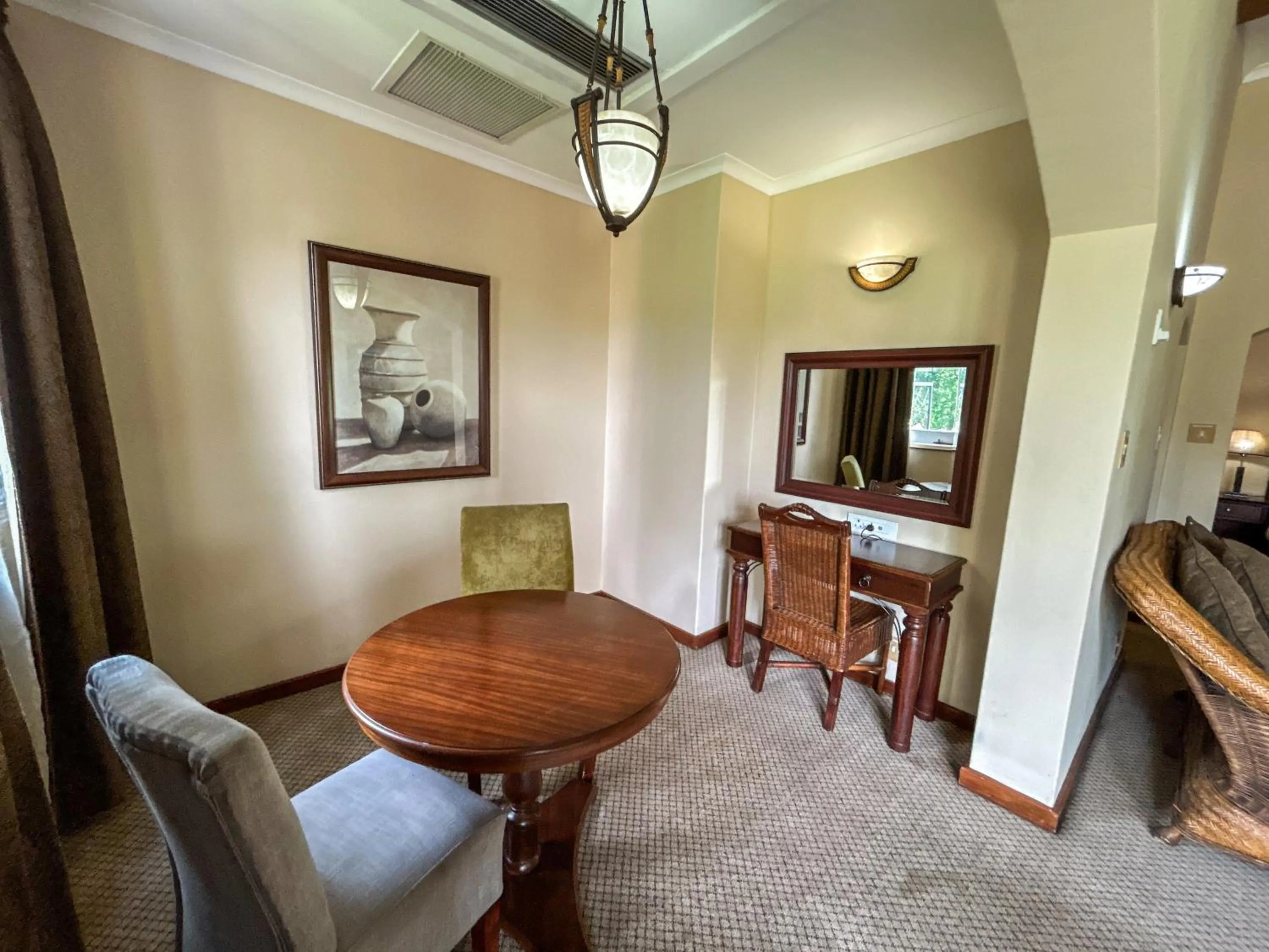 Seating area in Riviera on Vaal Resort