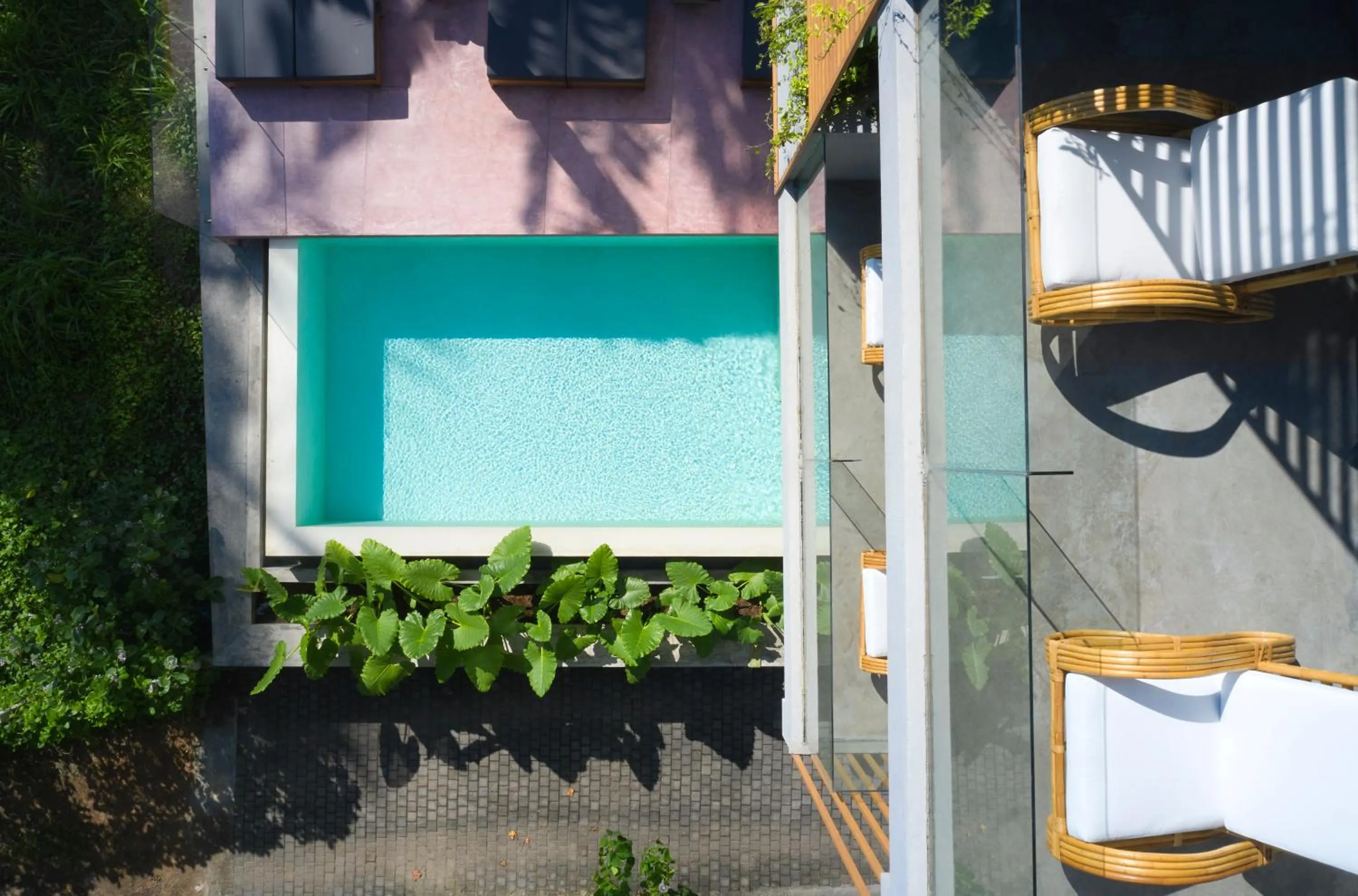 Swimming pool in Harding Boutique Hotel