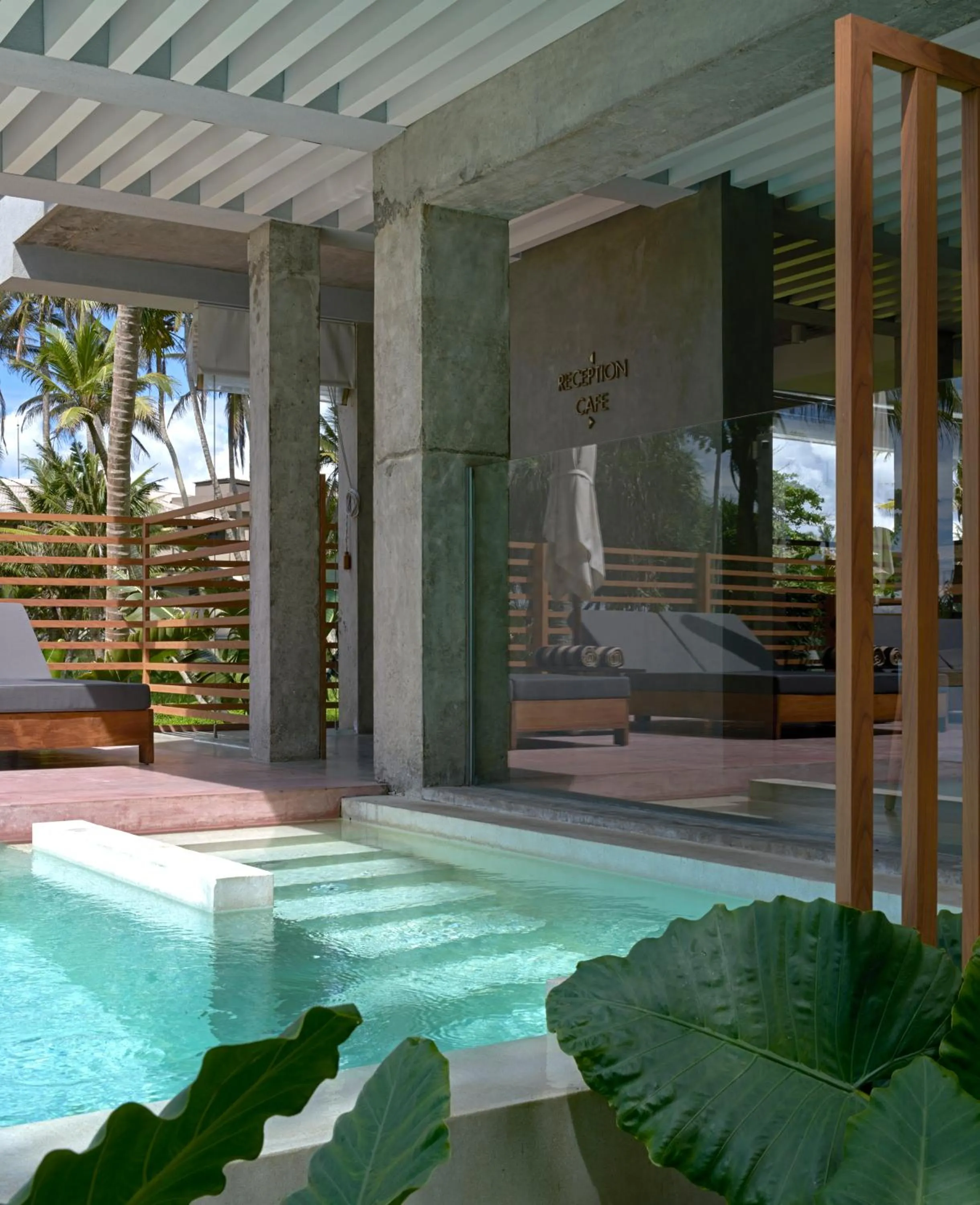 Swimming pool in Harding Boutique Hotel