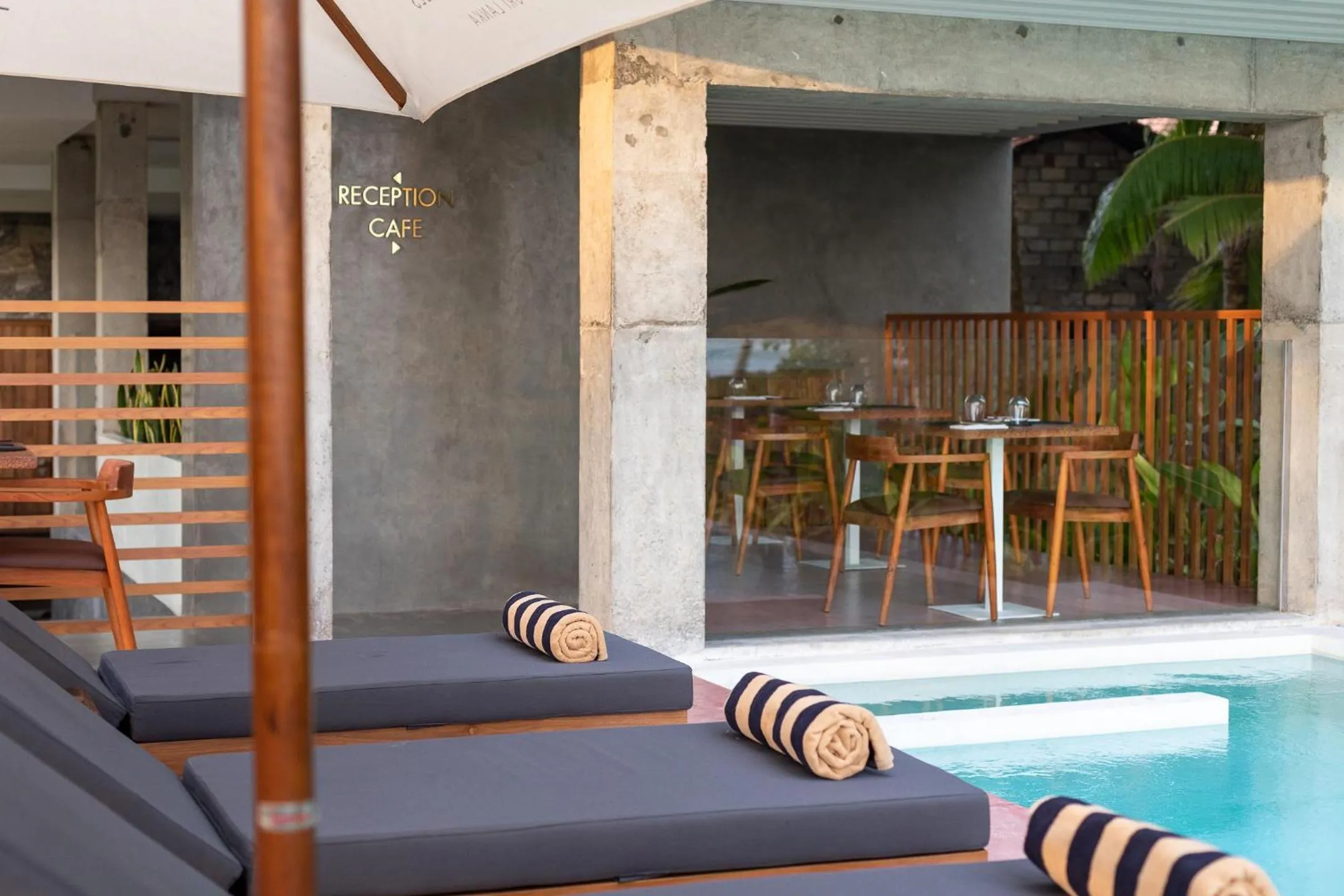 Swimming pool in Harding Boutique Hotel