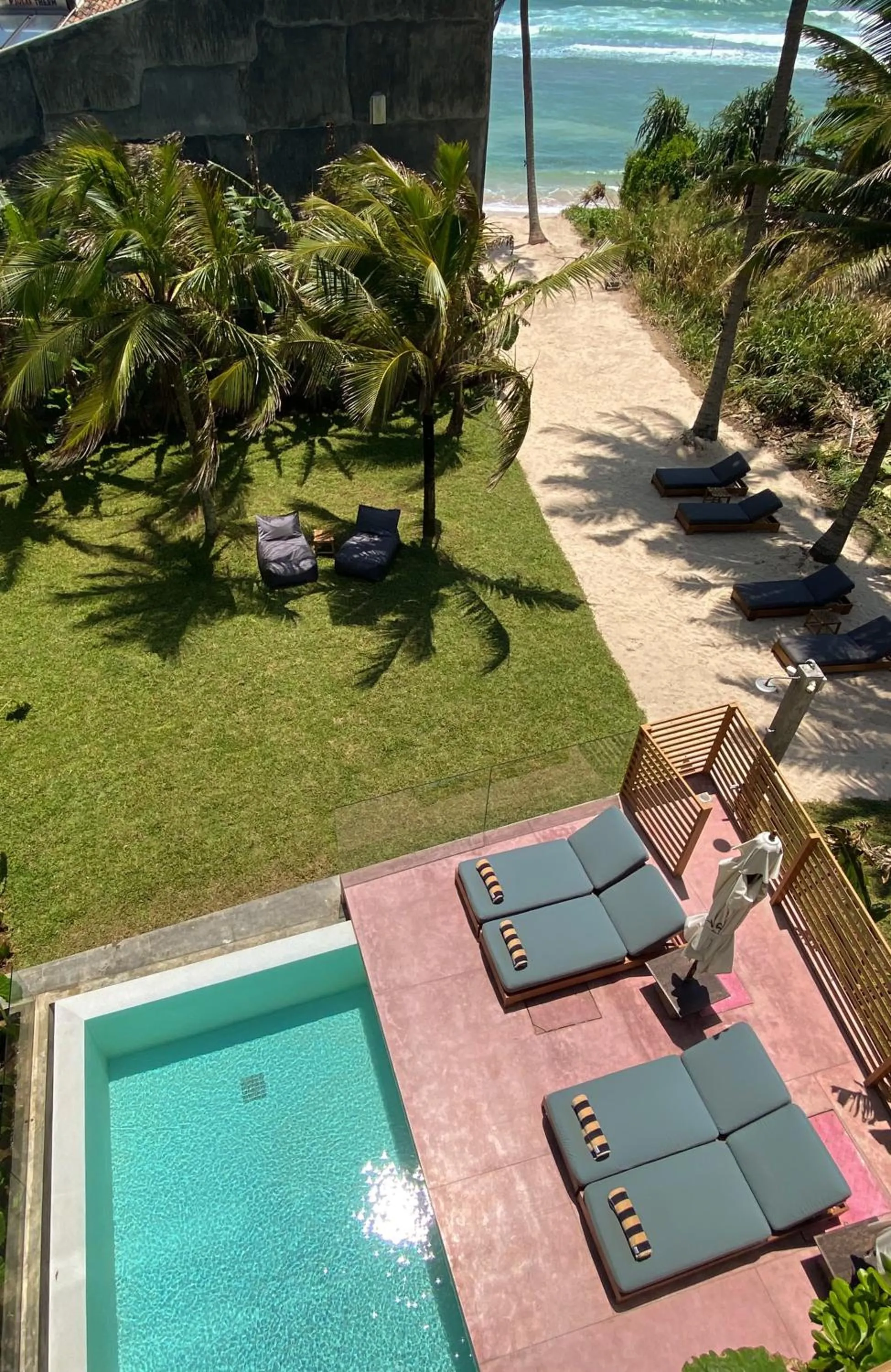 Garden view in Harding Boutique Hotel