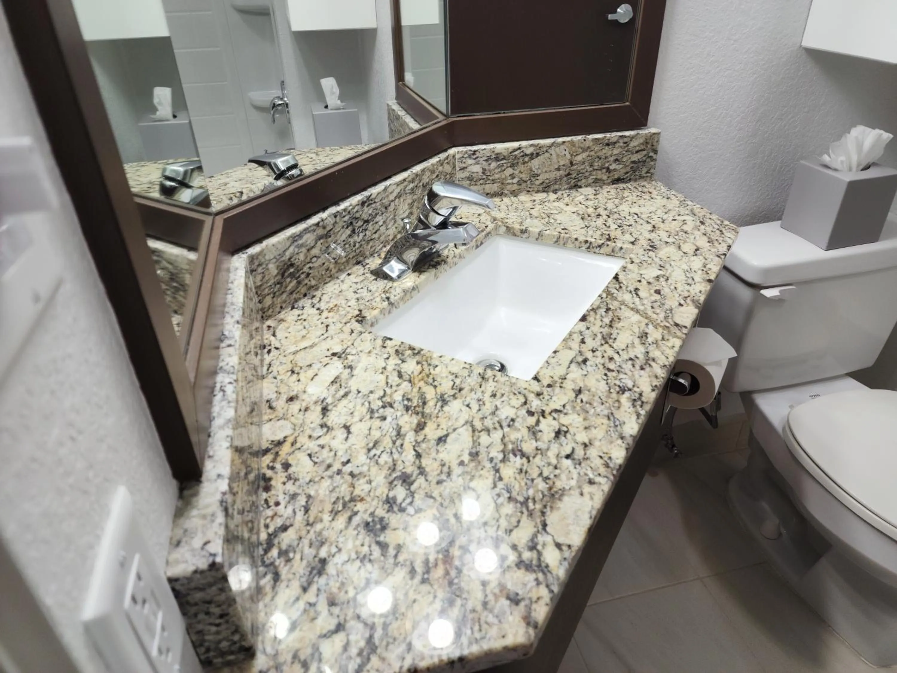 Bathroom in Quality Inn & Suites Denver International Airport