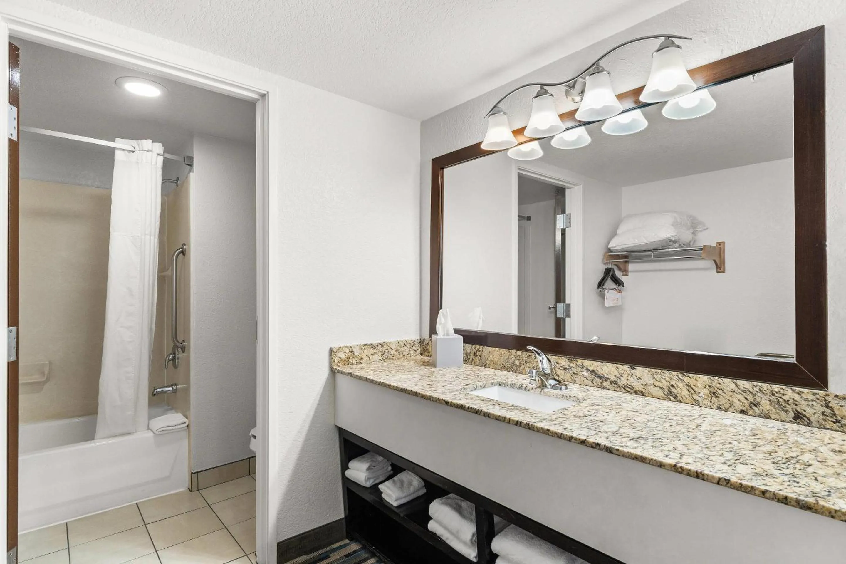 Bedroom in Quality Inn & Suites Denver International Airport