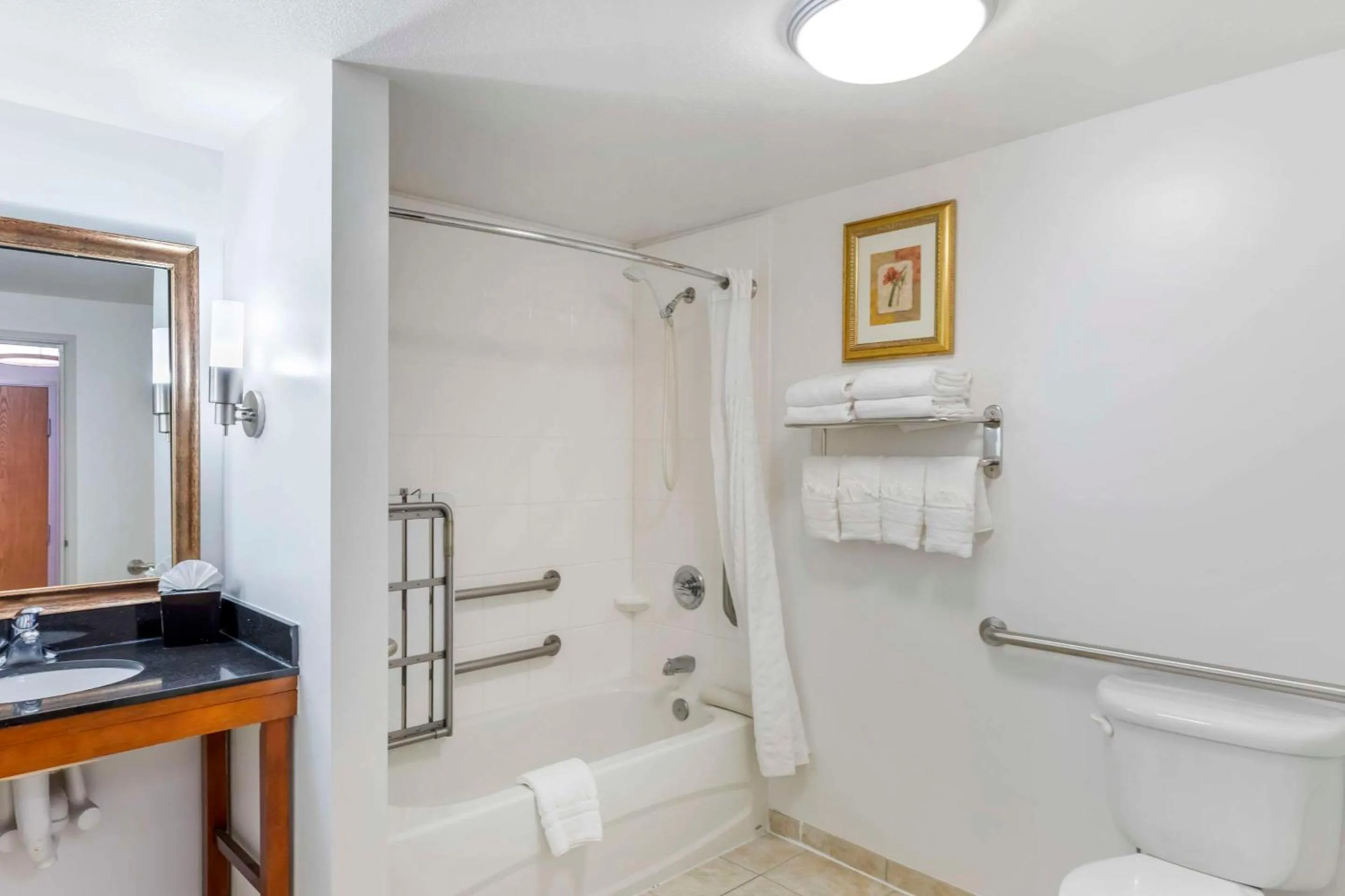 Bedroom in Comfort Suites Longmont