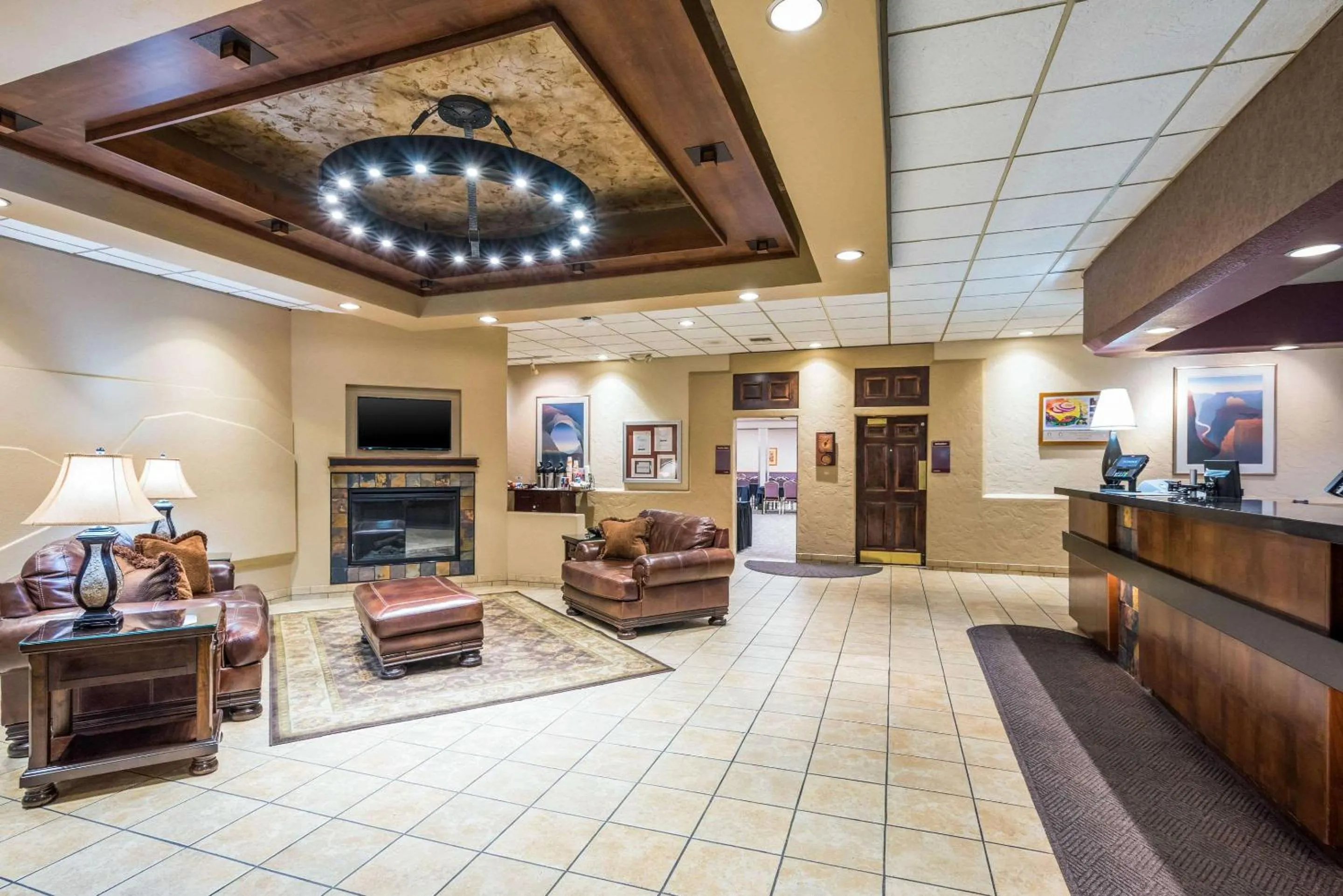 Lobby or reception in Clarion Inn Grand Junction Airport