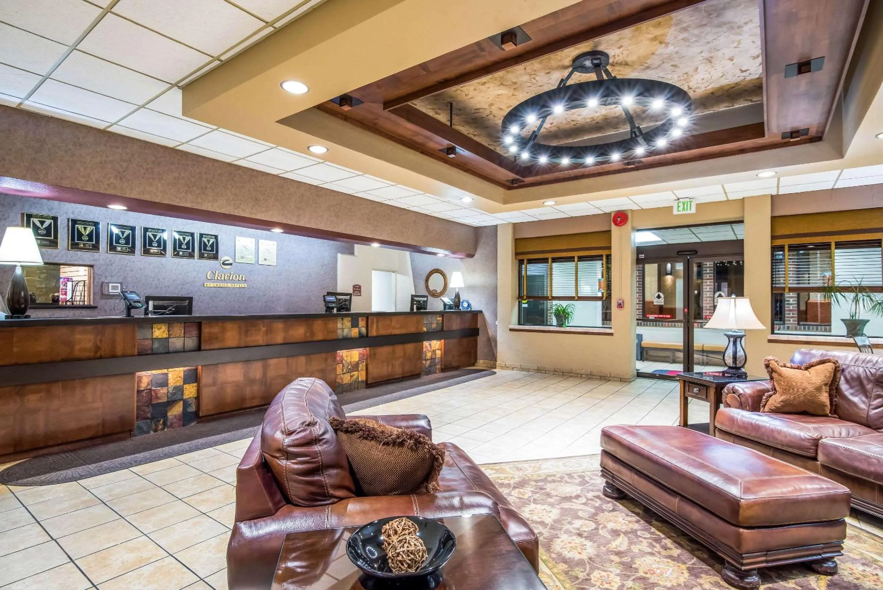Lobby or reception in Clarion Inn Grand Junction Airport