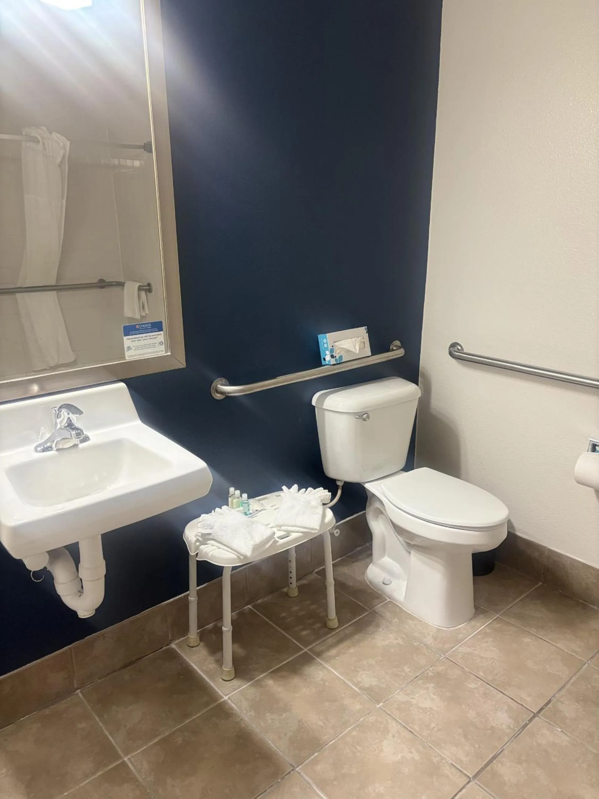 Bathroom in Spark by Hilton Lakewood Denver Southwest