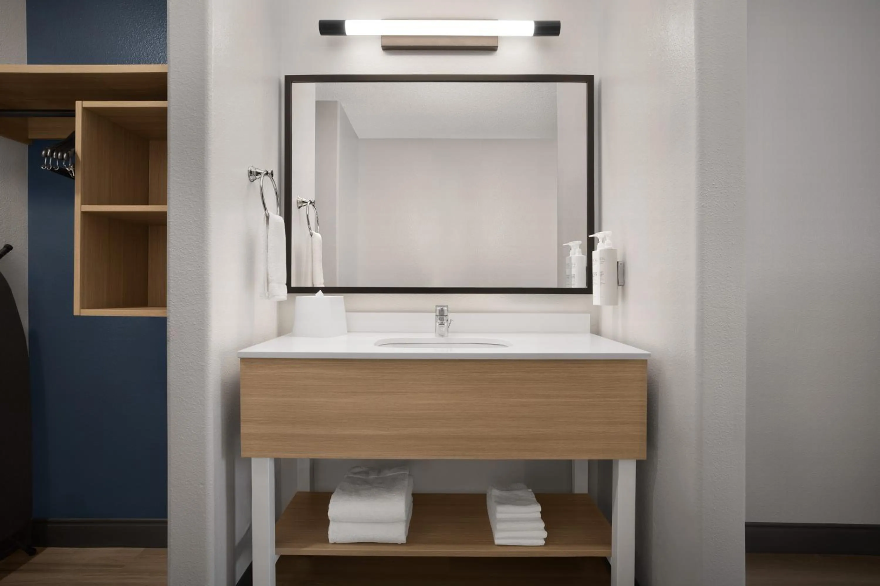 Bathroom in Spark by Hilton Lakewood Denver Southwest