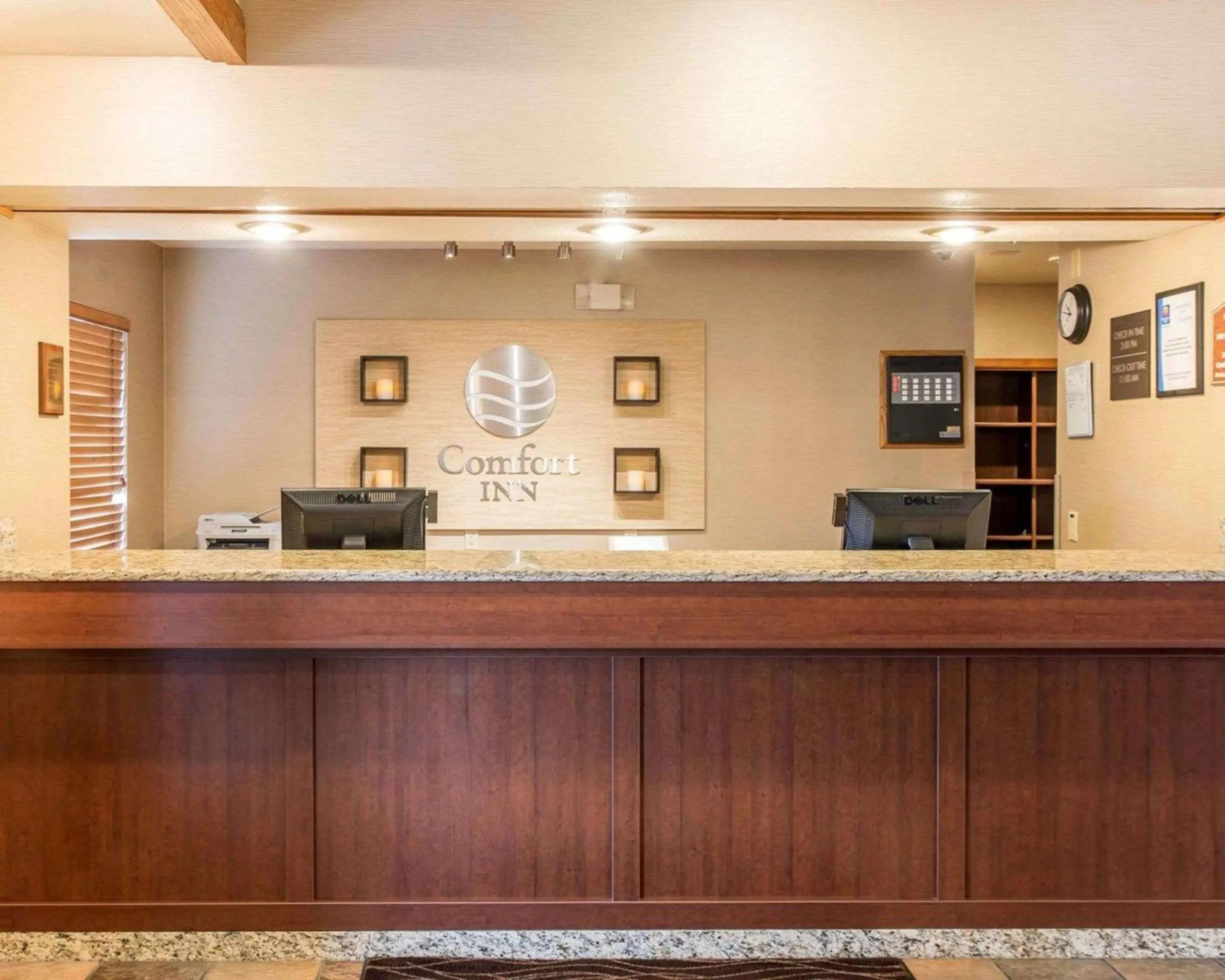 Lobby or reception in Comfort Inn Salida