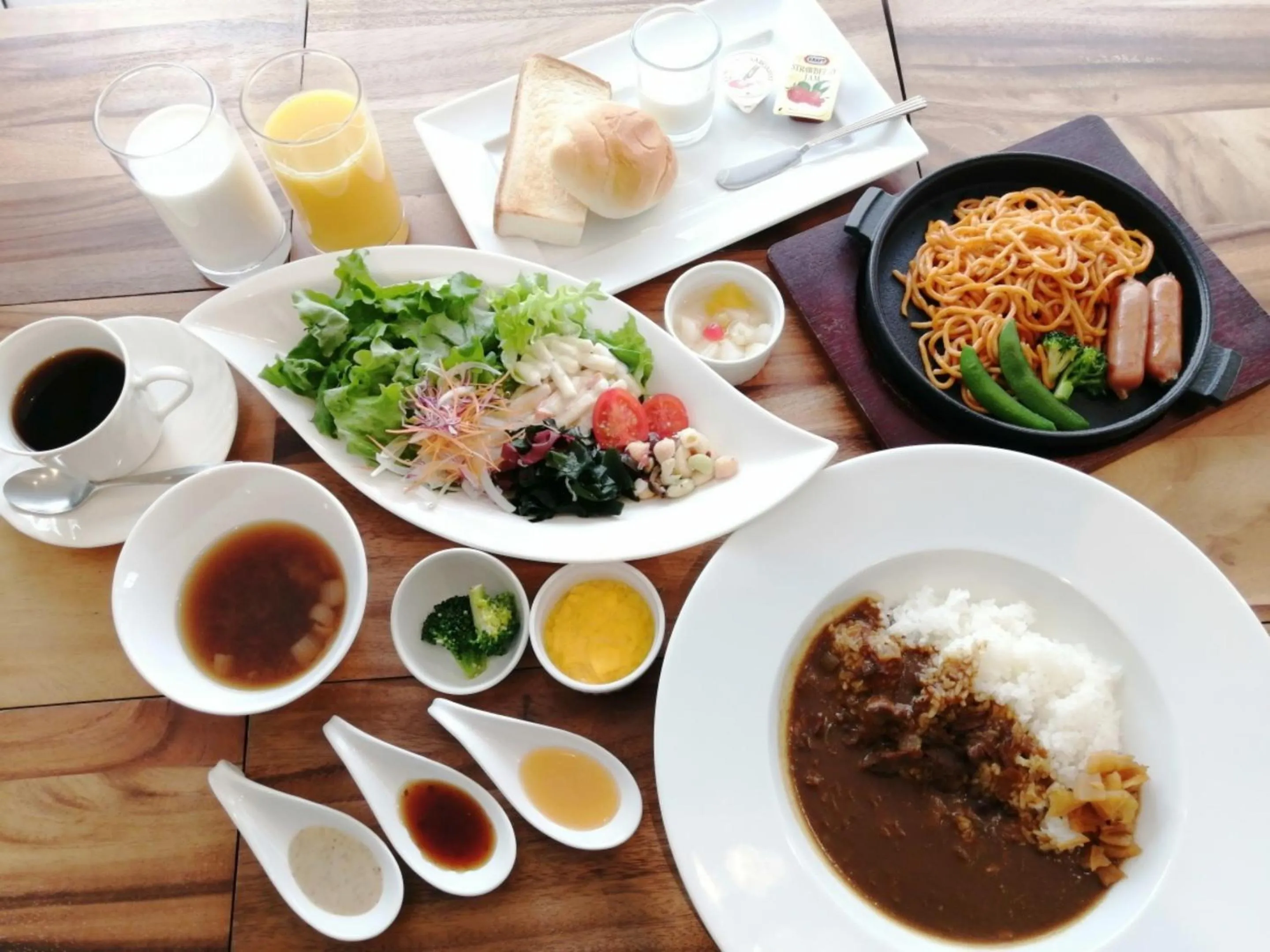 Breakfast in Kurayoshi City Hotel