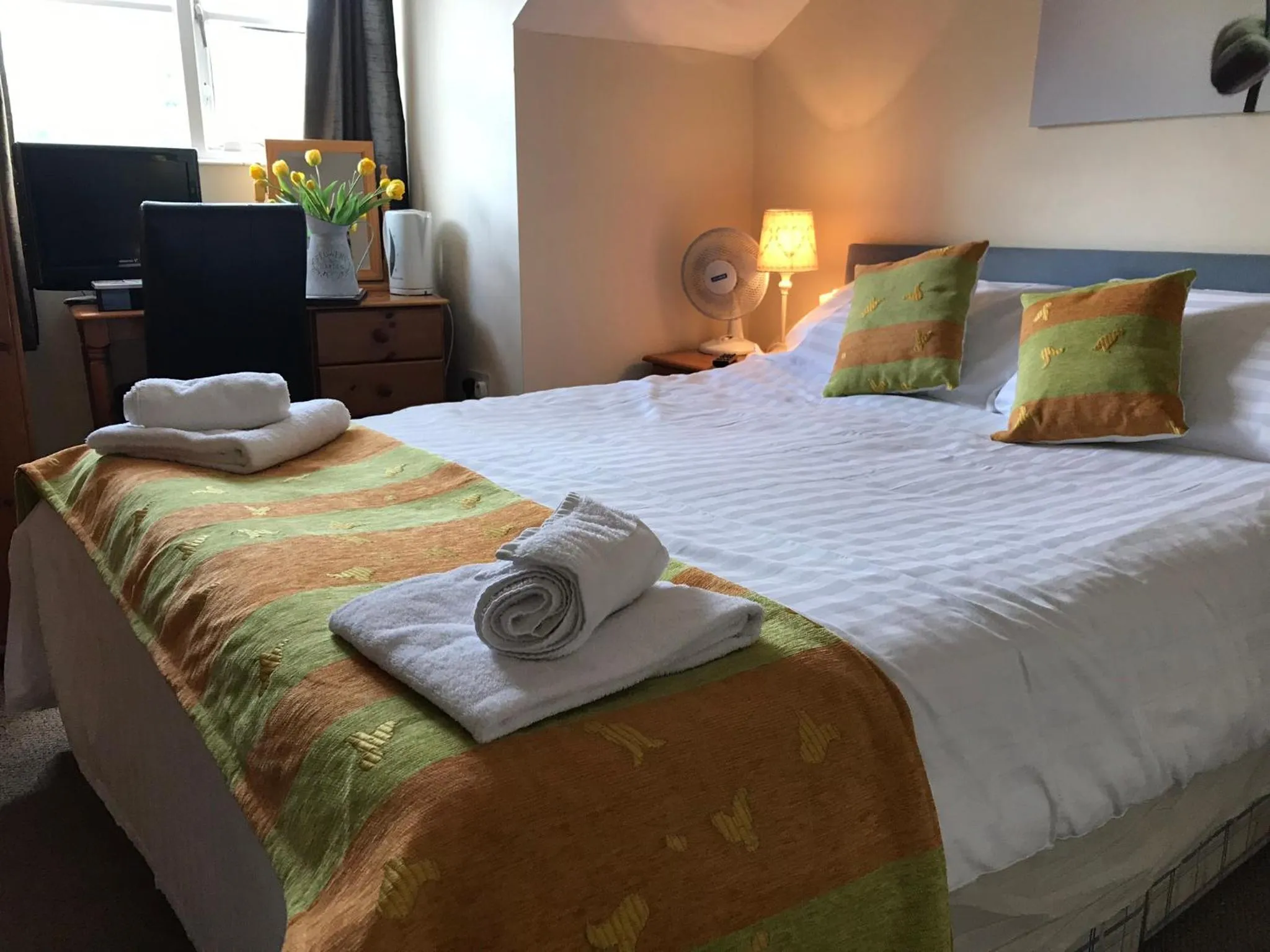 Bed in The Newbridge Hotel