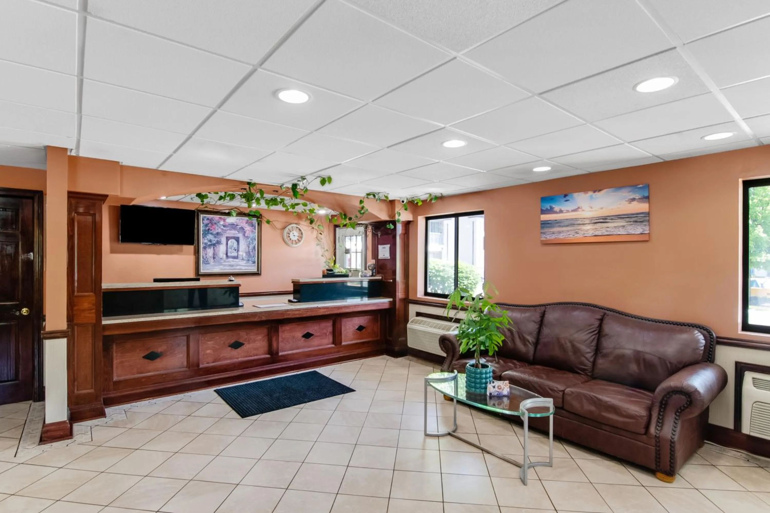 Lobby or reception in Americas Best Value Inn Torrington, CT