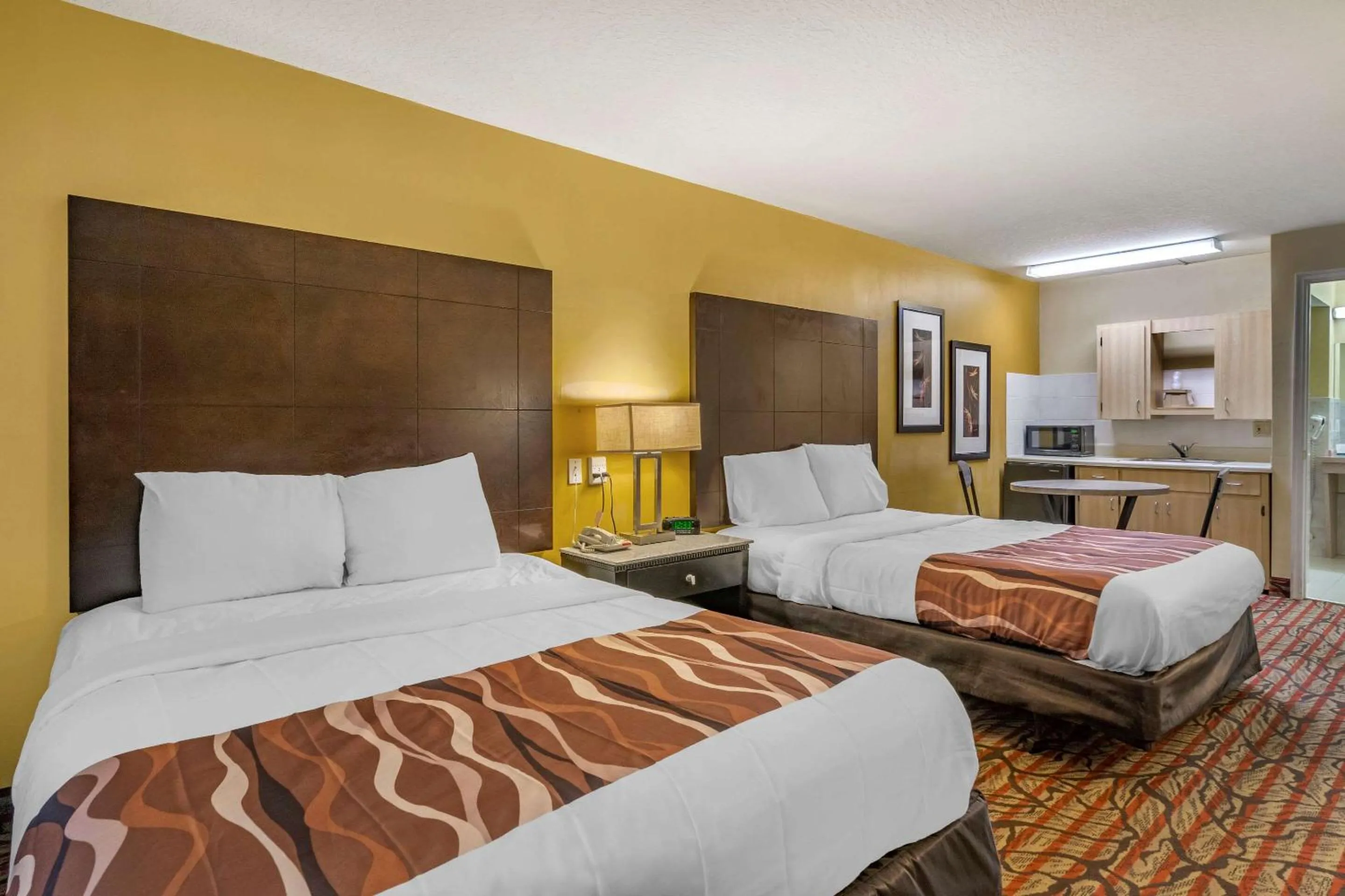 Photo of the whole room in Rodeway Inn Central Clearwater Beach