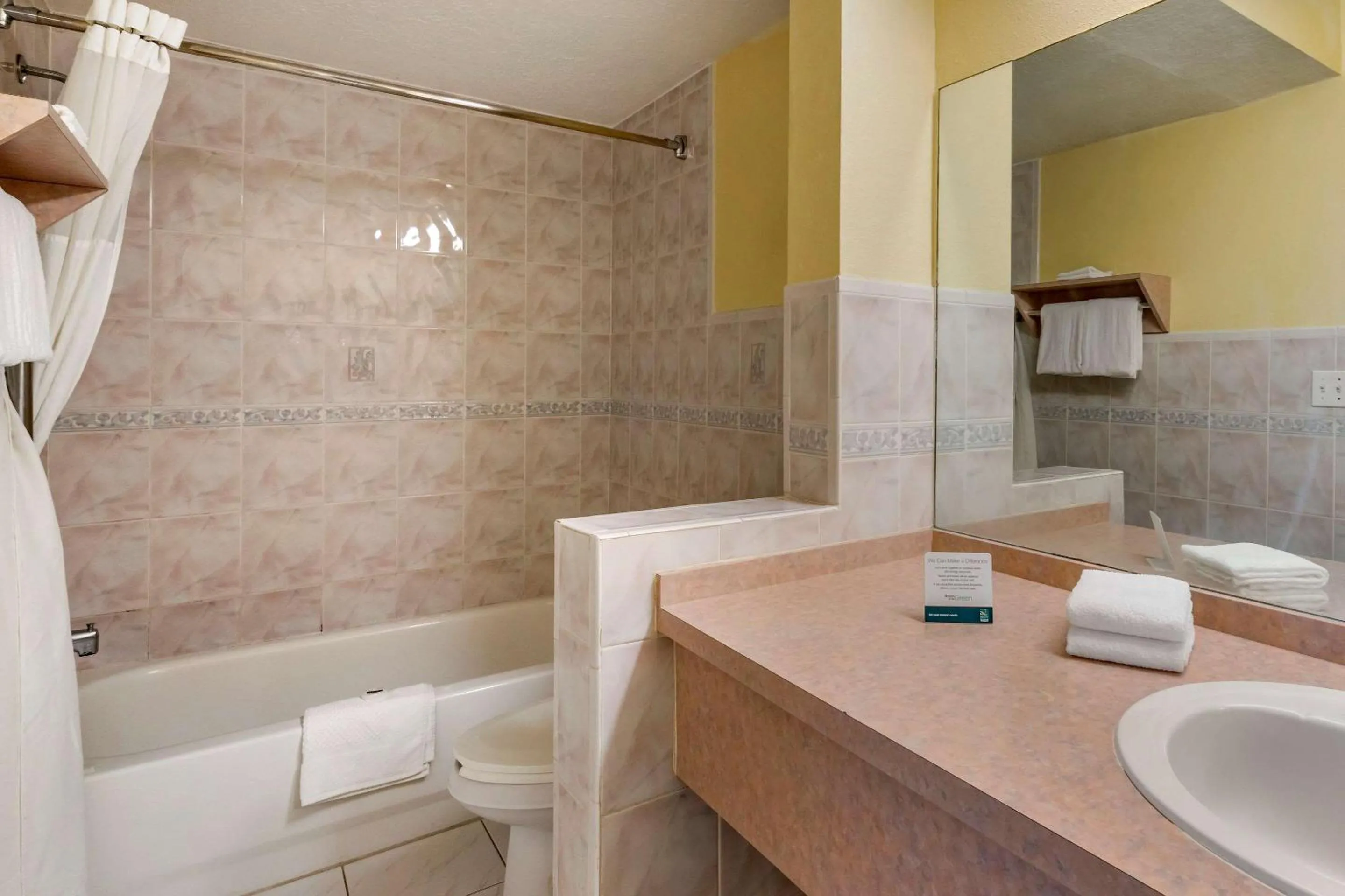 Bathroom in Rodeway Inn Central Clearwater Beach