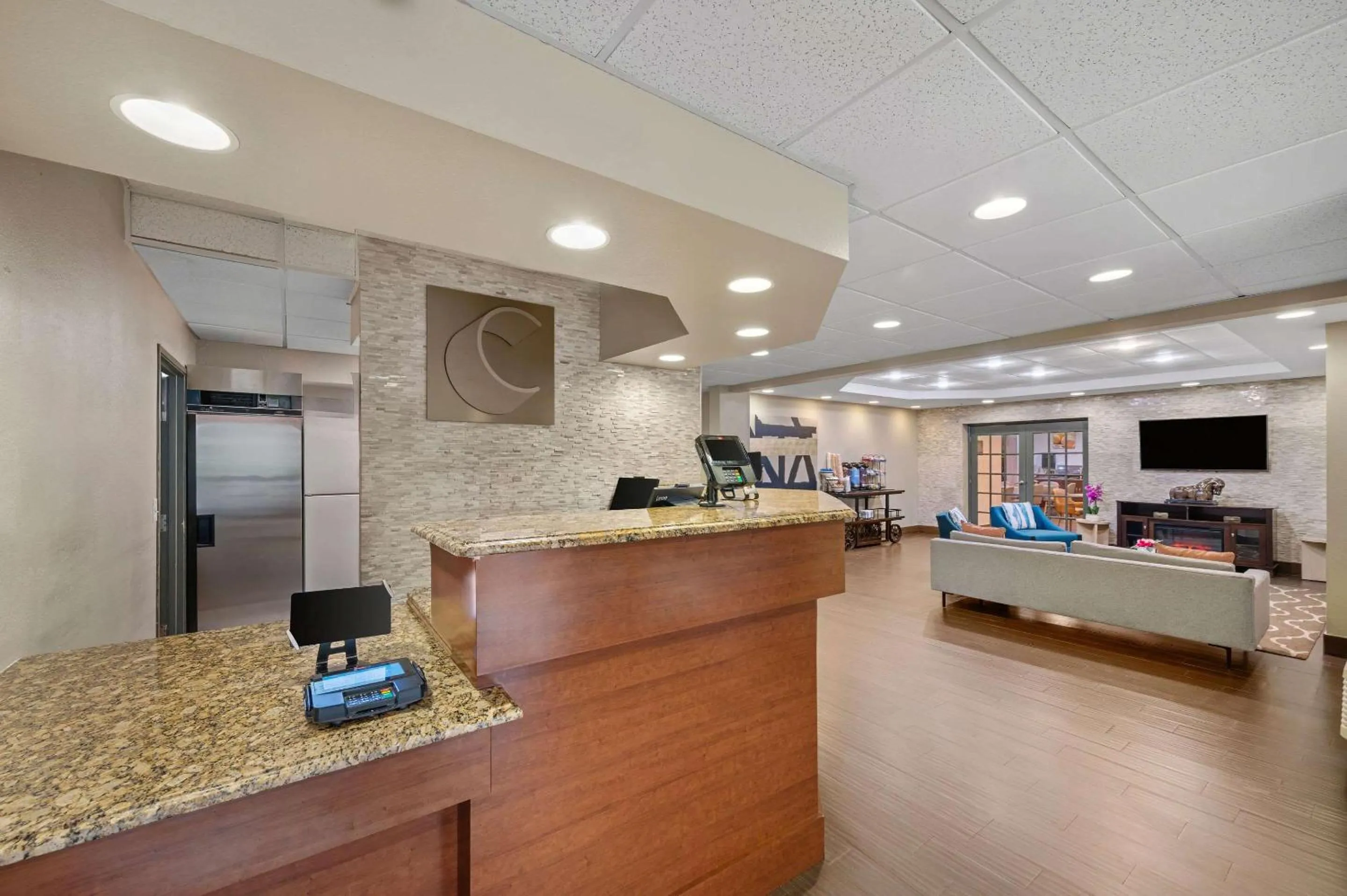 Lobby or reception in Comfort Inn Fort Myers Northeast