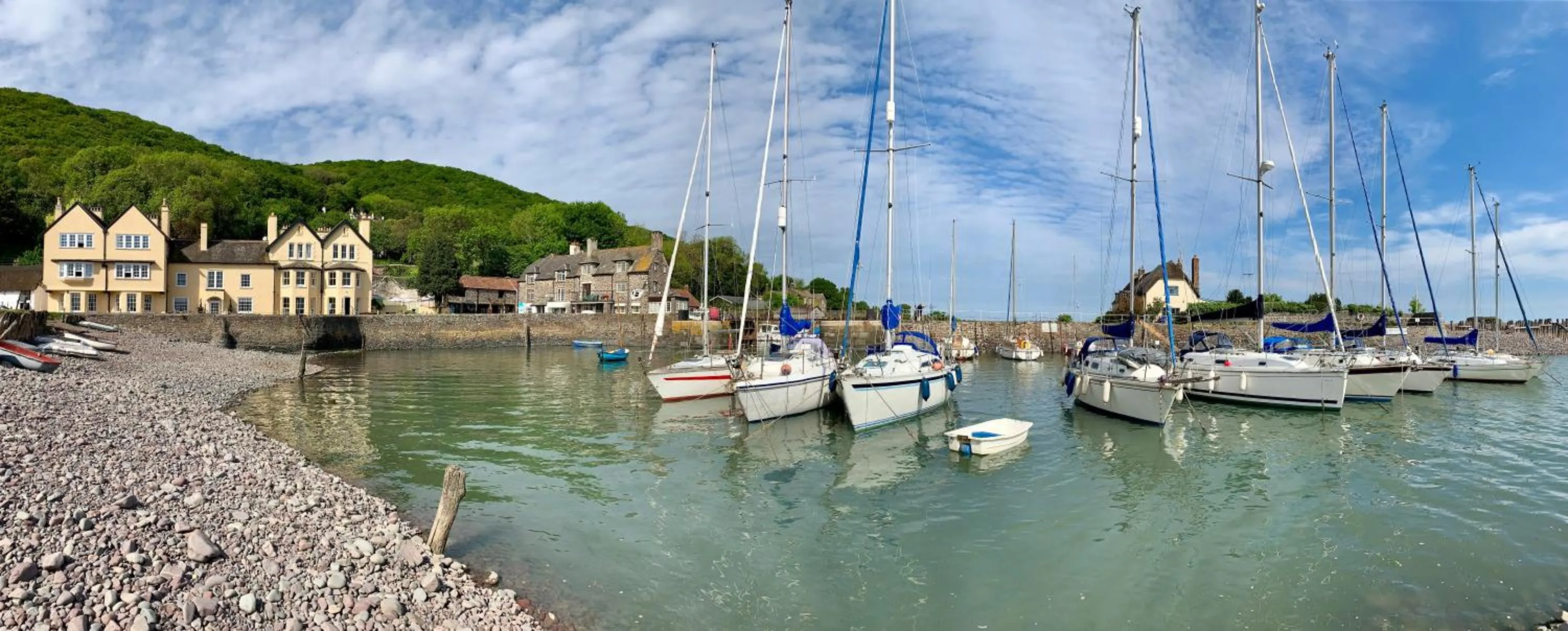 Beach in The Porlock Weir Hotel