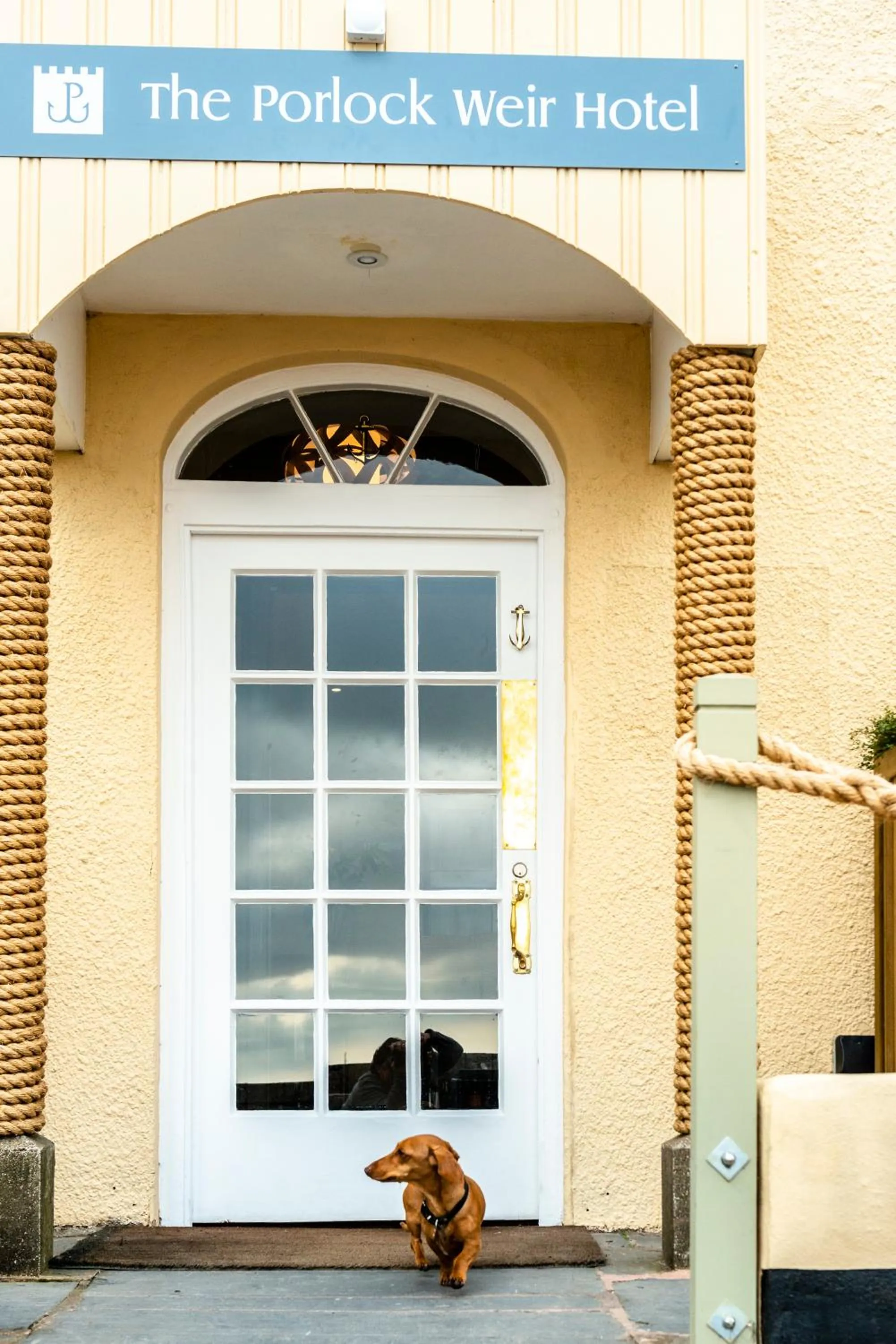 Facade/entrance in The Porlock Weir Hotel