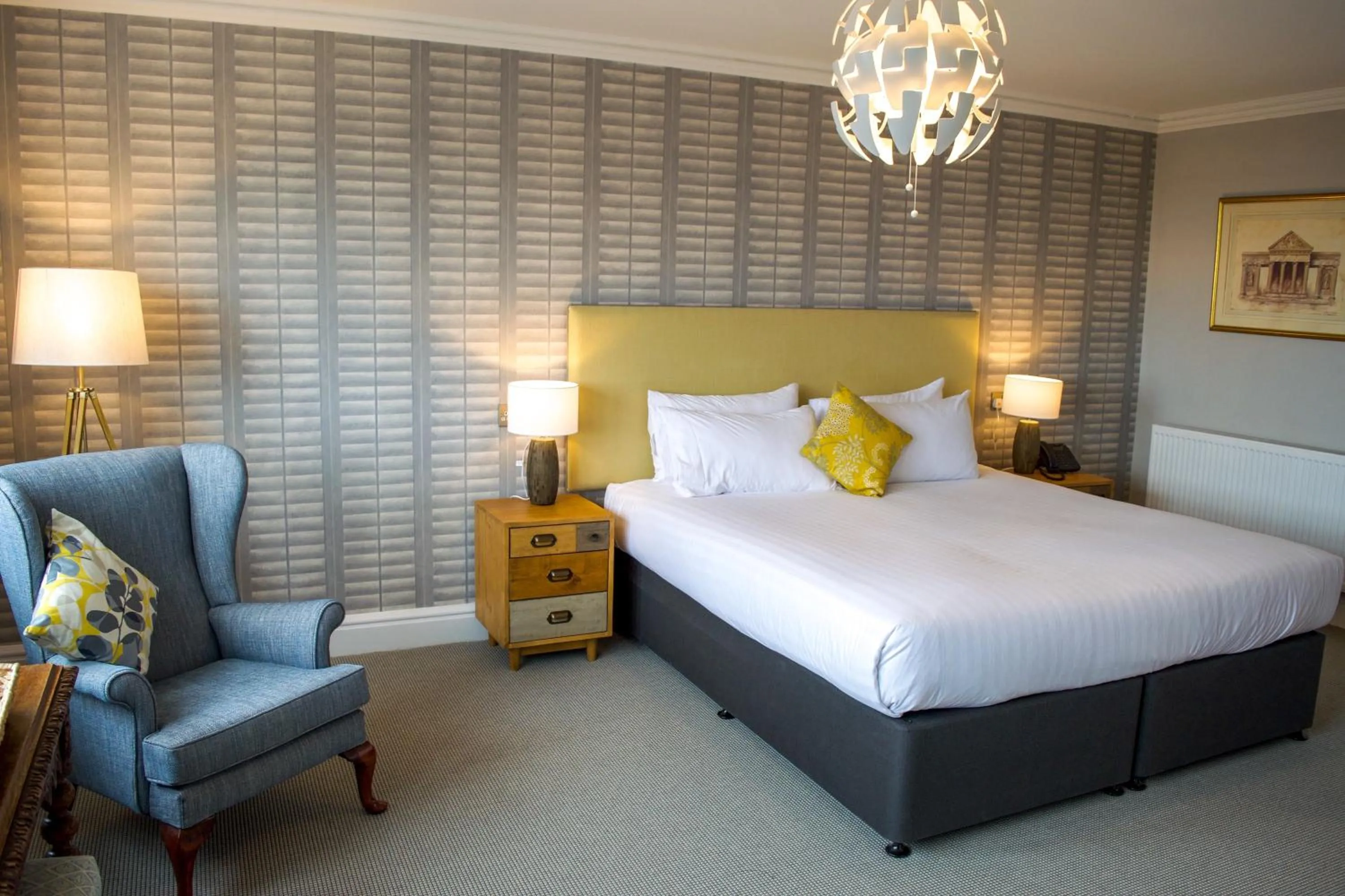 Photo of the whole room, Bed in The Porlock Weir Hotel
