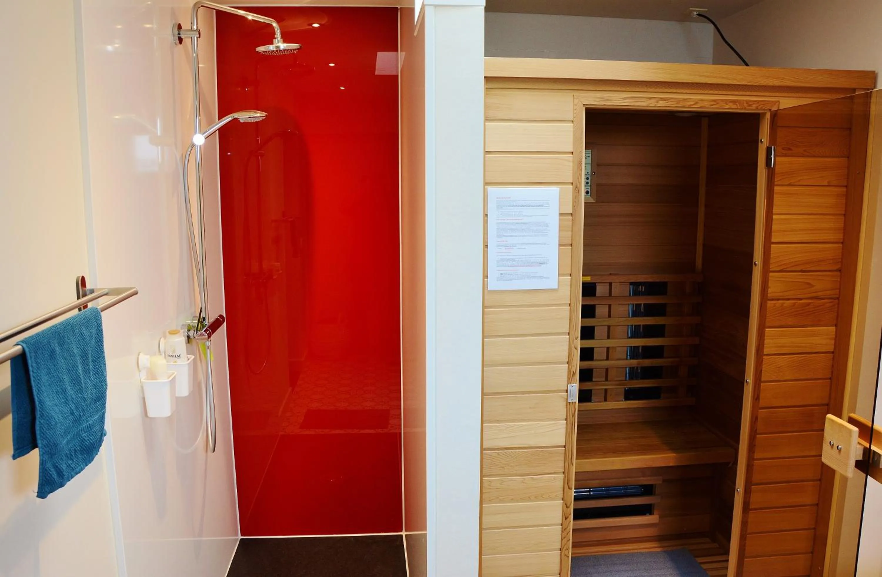 Shower in Beeltjens B&B: Wolf&Belle