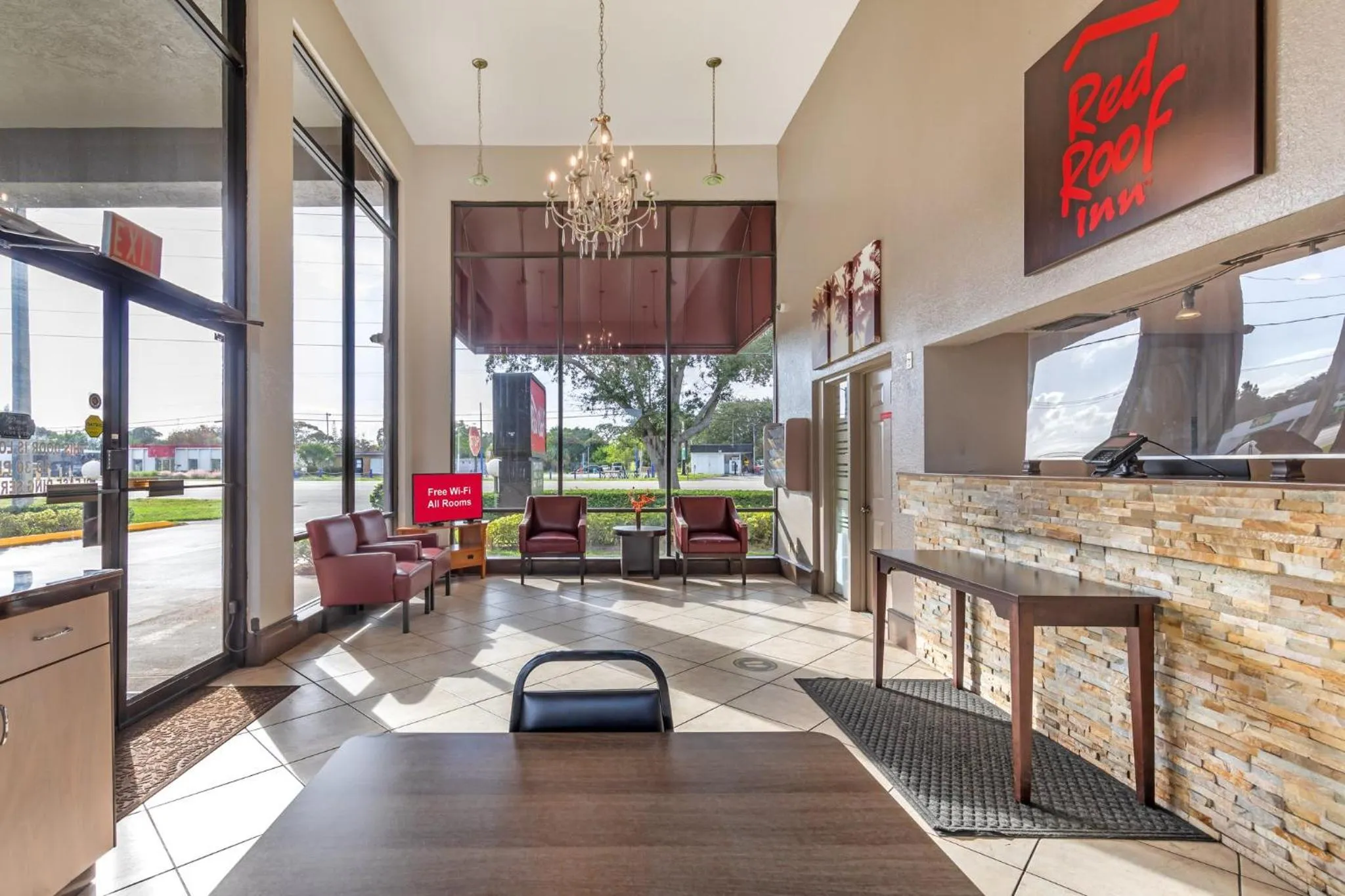 Lobby or reception in Red Roof Inn Ft Pierce