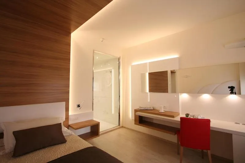 Bed in Hotel Victoria