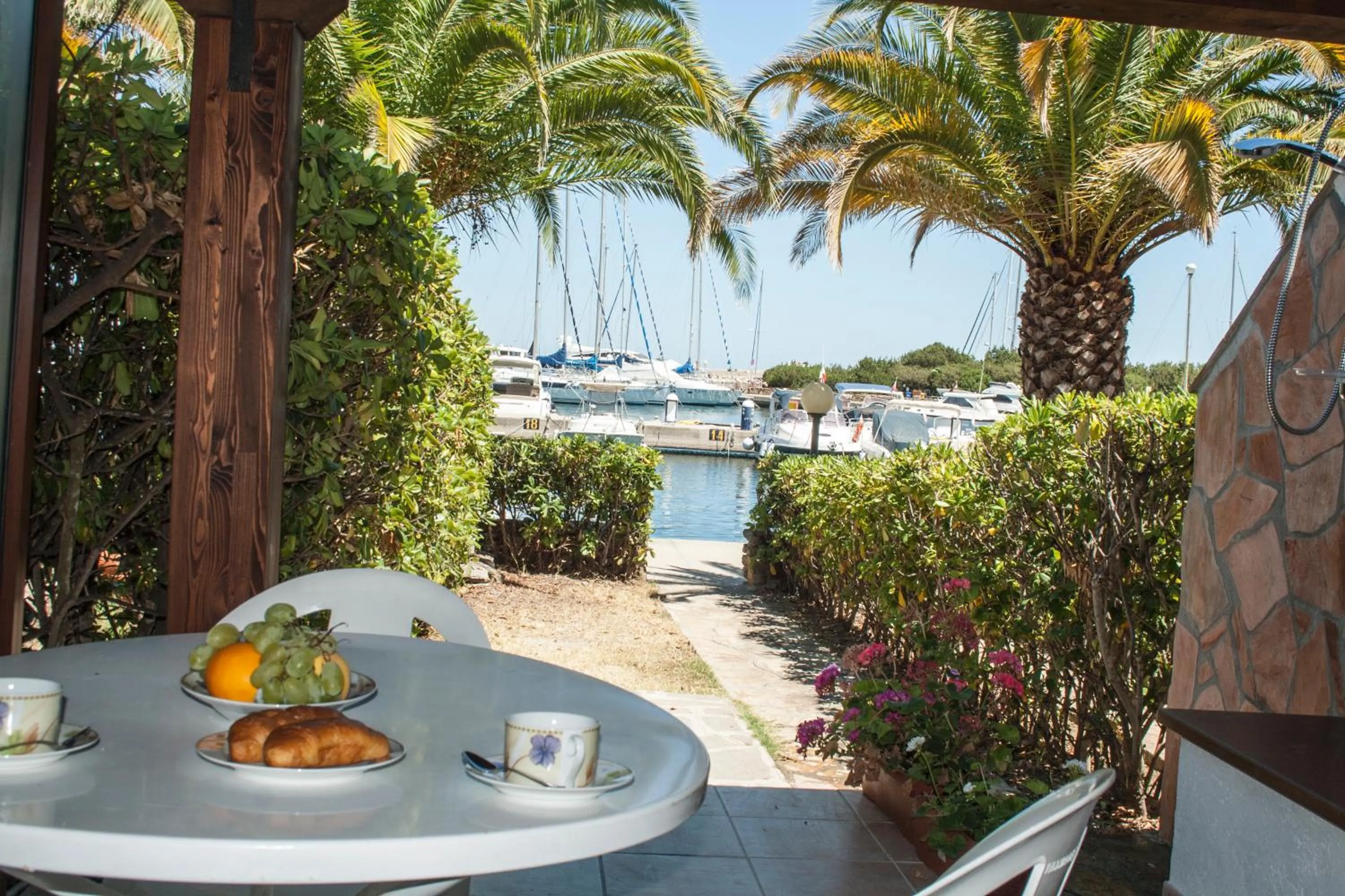Patio in Porto Ottiolu Resort