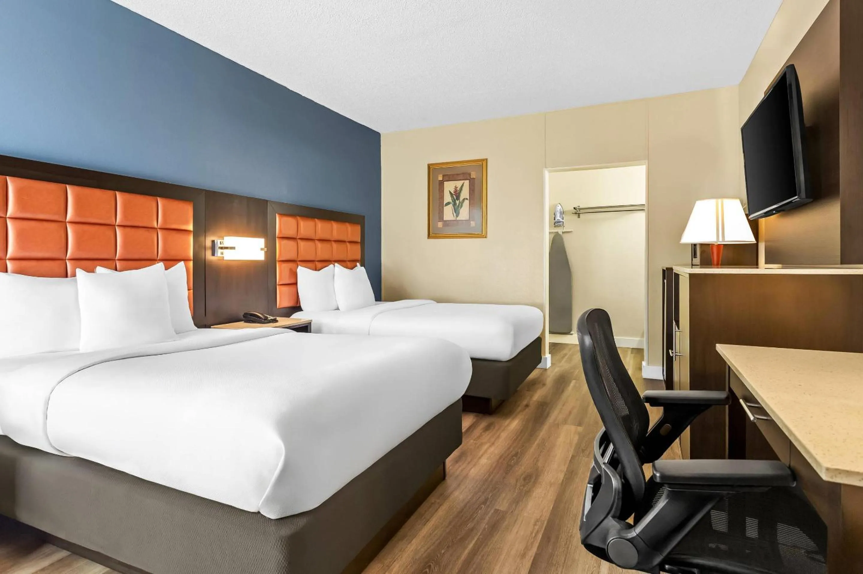 Bedroom, Bed in Quality Inn Tampa Airport - Cruise Port