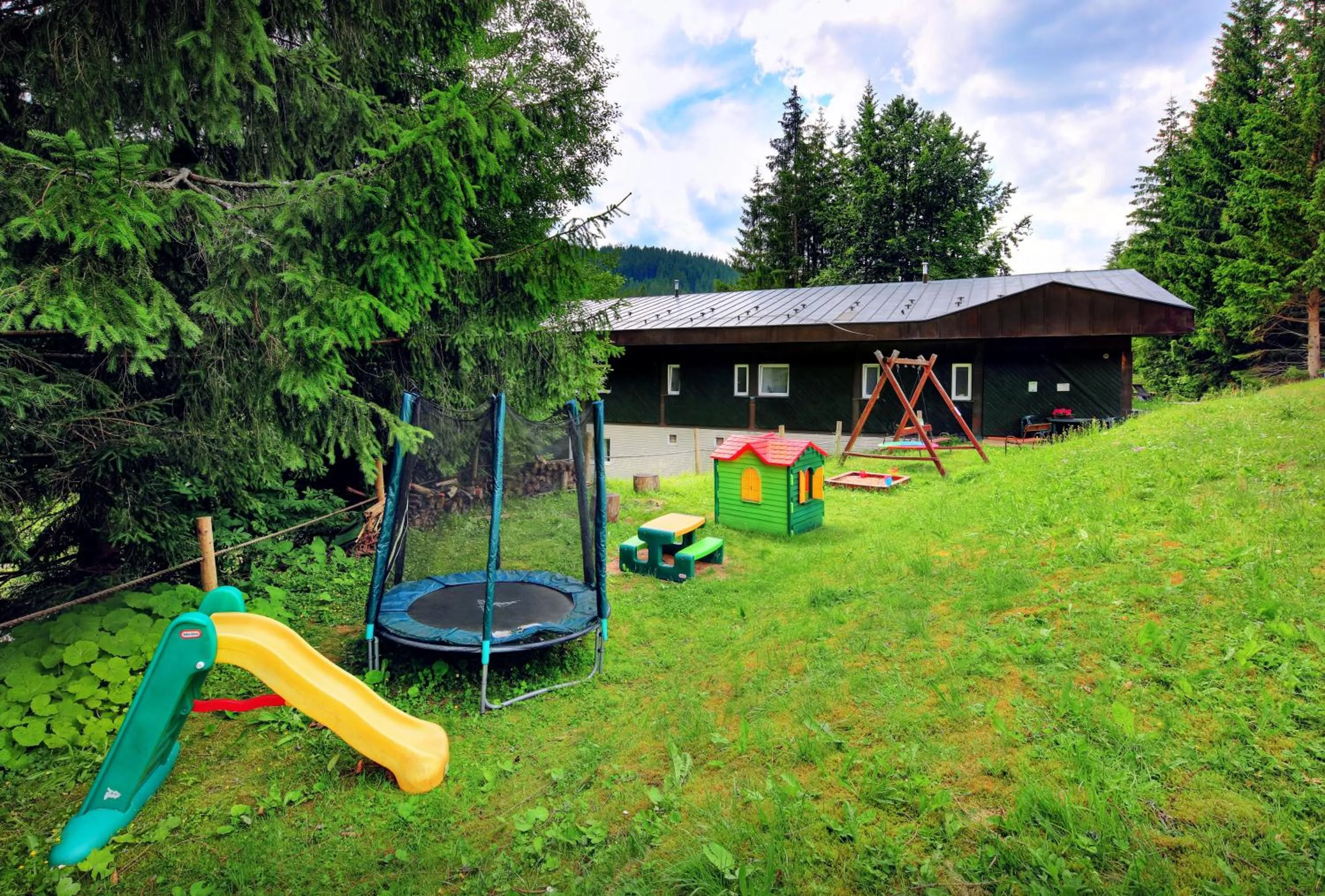 Children play ground in Hotel Lenka