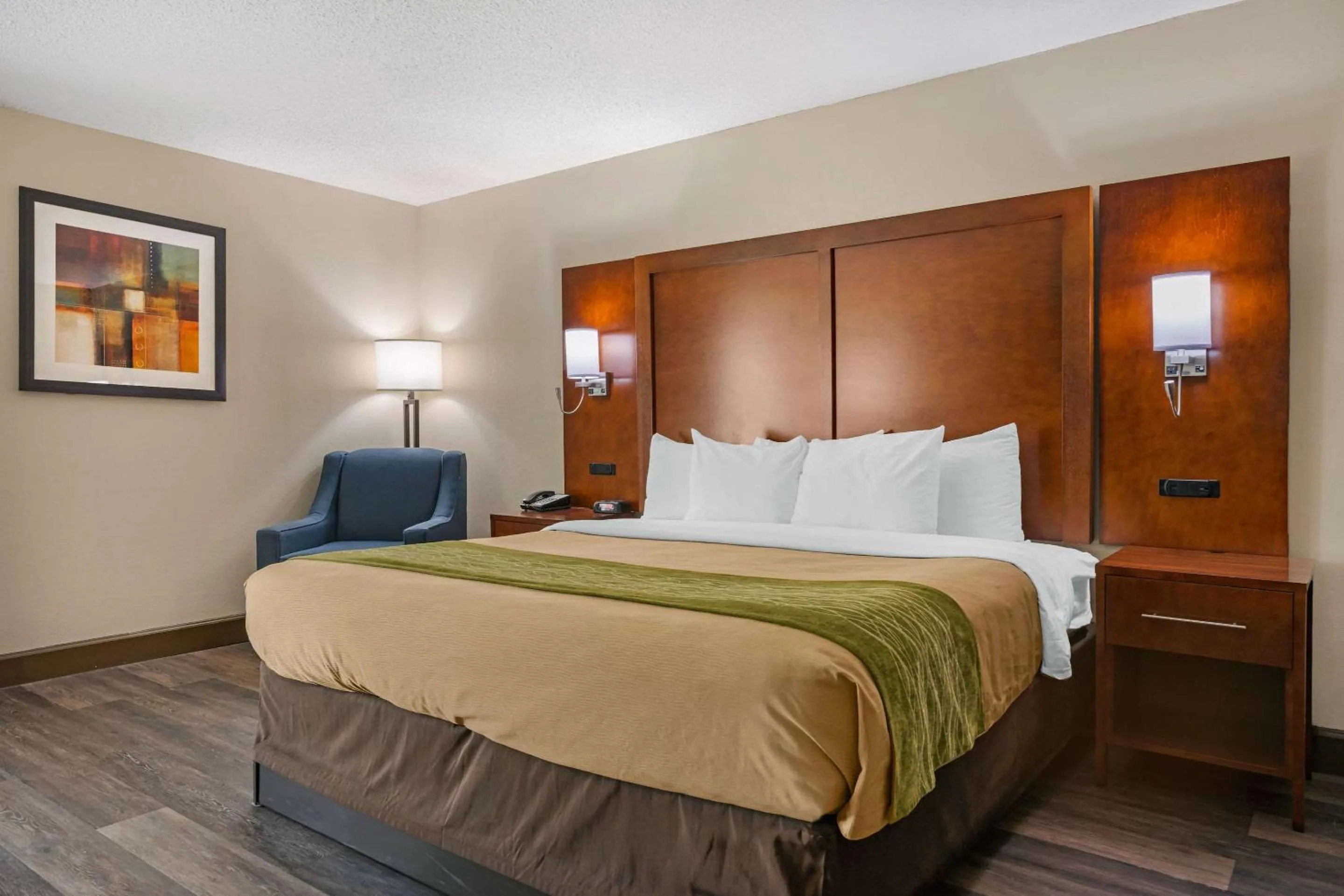 Bedroom, Bed in Comfort Inn Yulee - Fernandina Beach