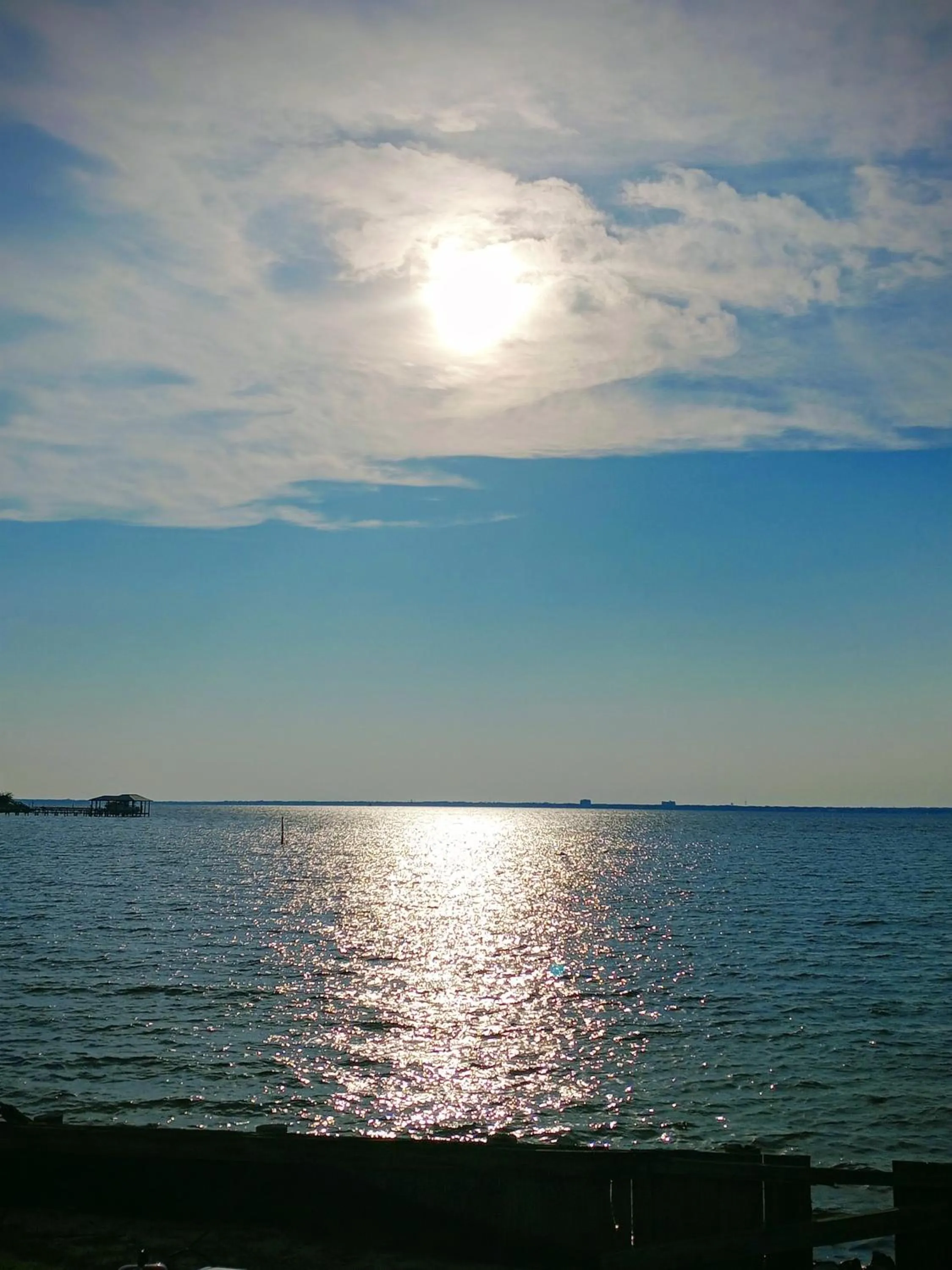 Sea view in Quality Inn & Suites Gulf Breeze Bayside near Pensacola Beach