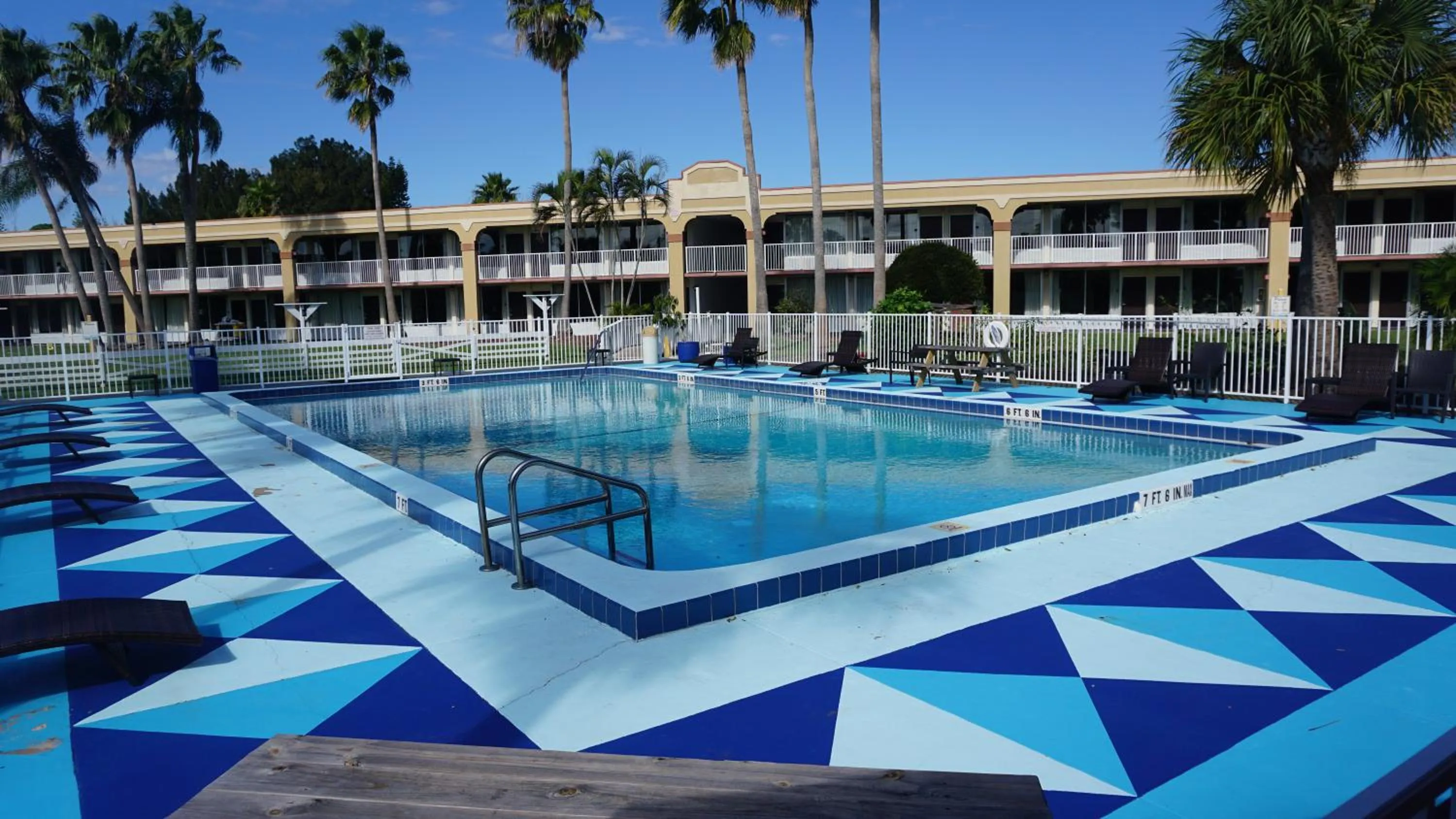 Pool view in ISLAND HOTEL of Space Coast